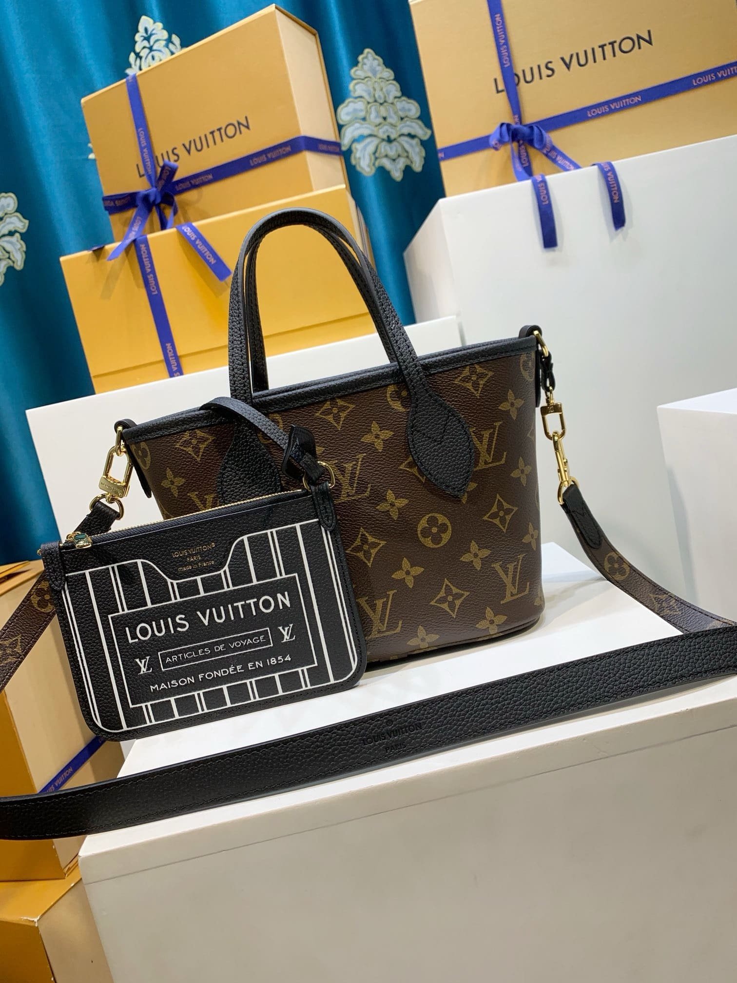 L0vis Vvtt0n M12099 Neverfull Bandoulière Inside Out BB