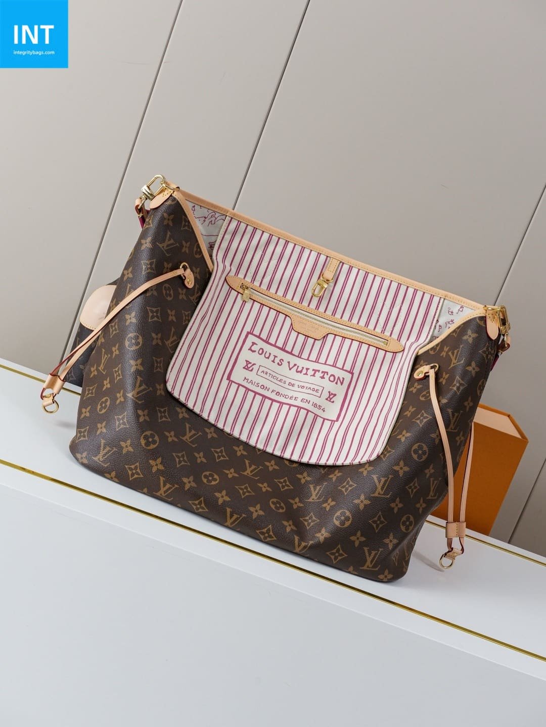 L0vis Vvtt0n M15124 Neverfull Inside Out GM