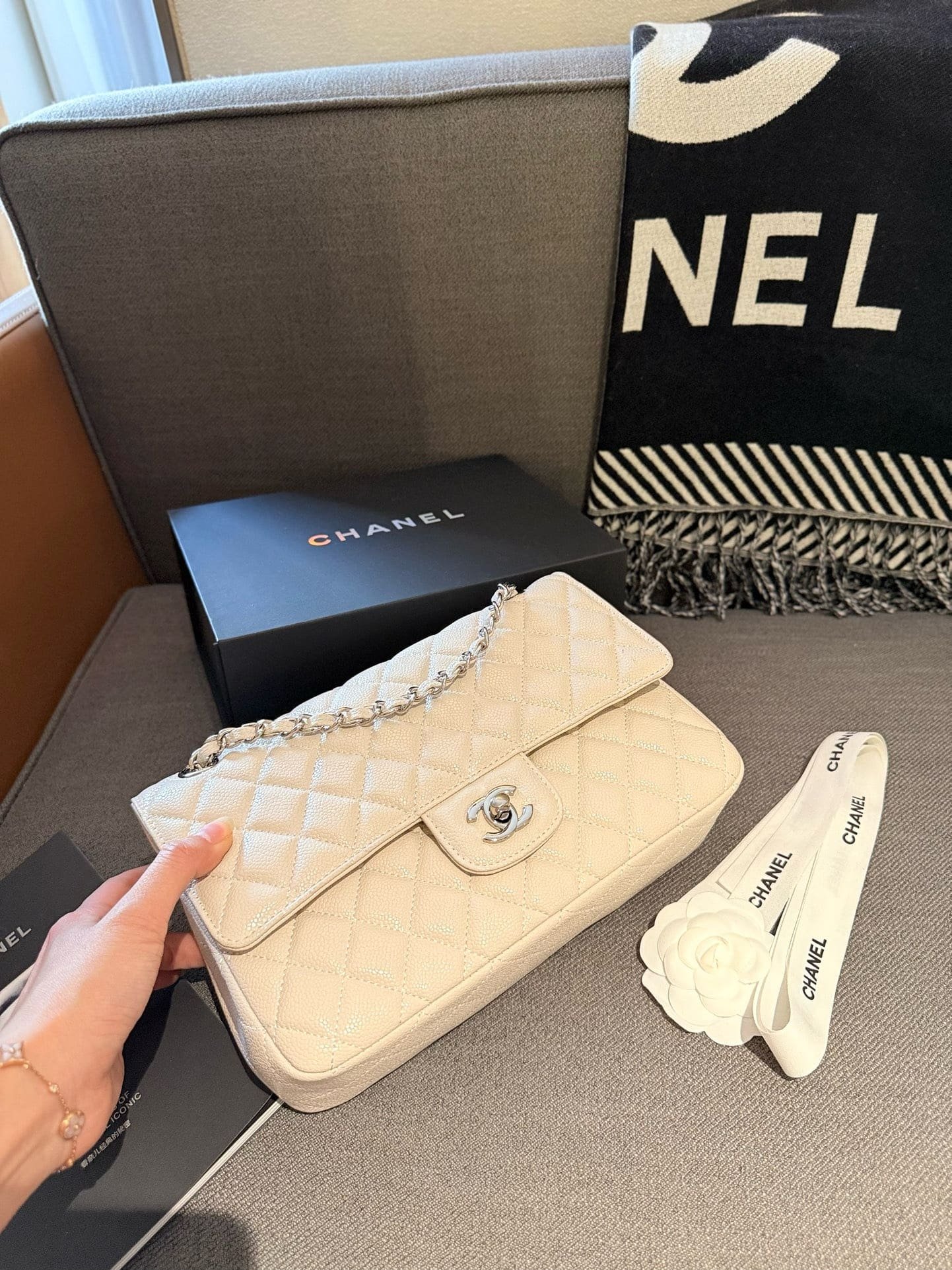 Ch**el CF Caviar Bag