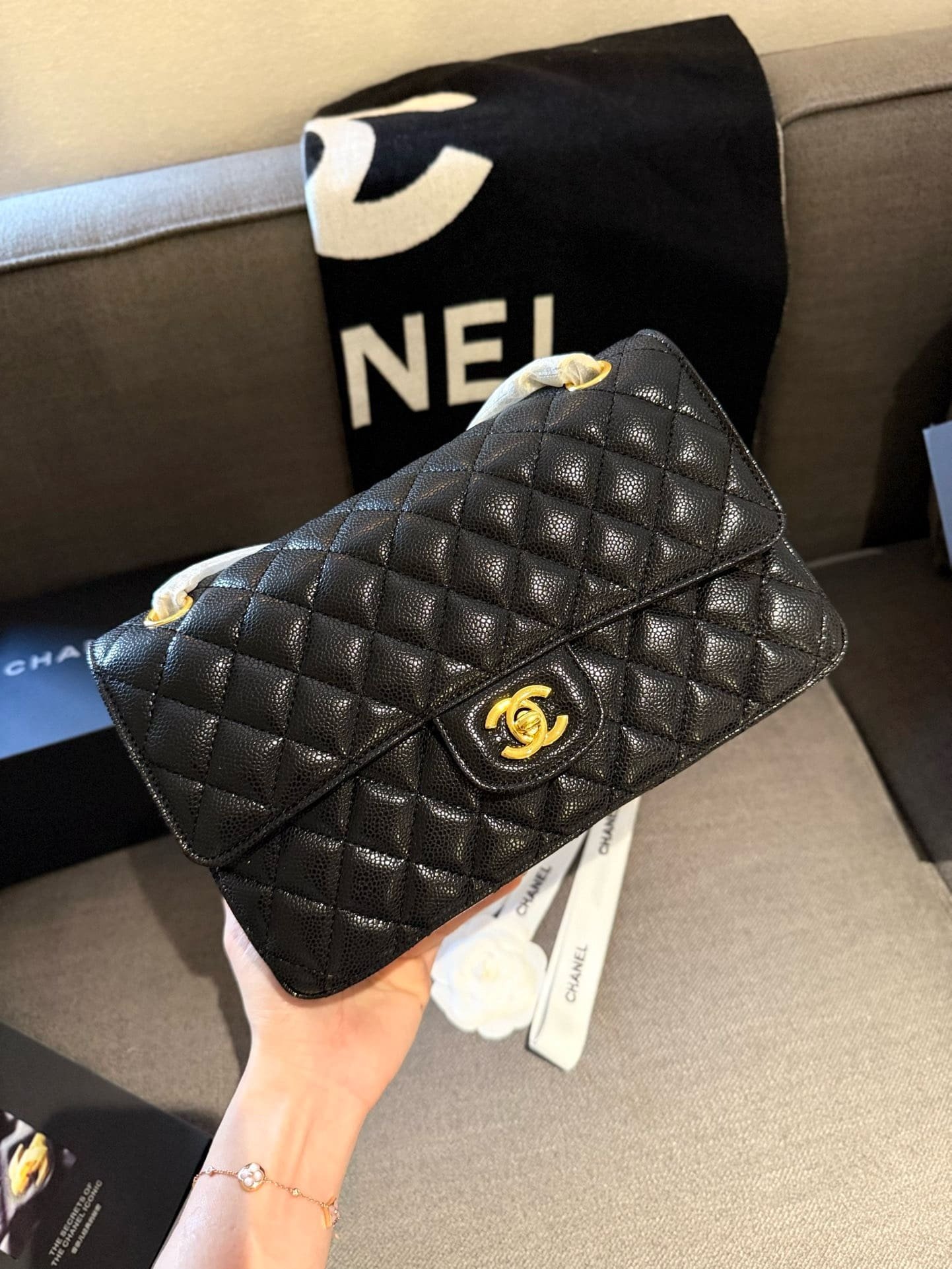 Ch**el CF Caviar Bag