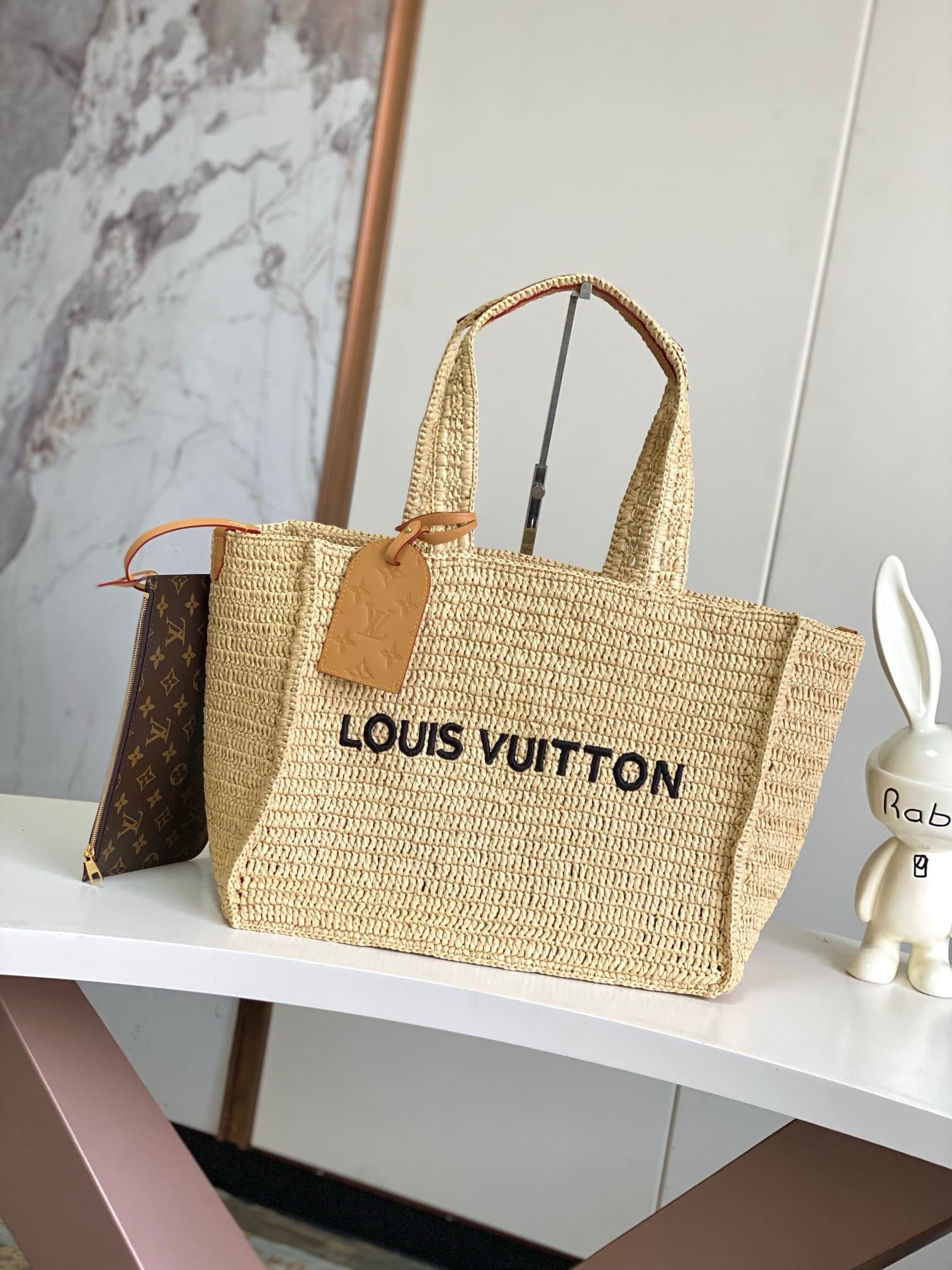 L0vis Vvtt0n M14458 Summer Shopper Tote MM