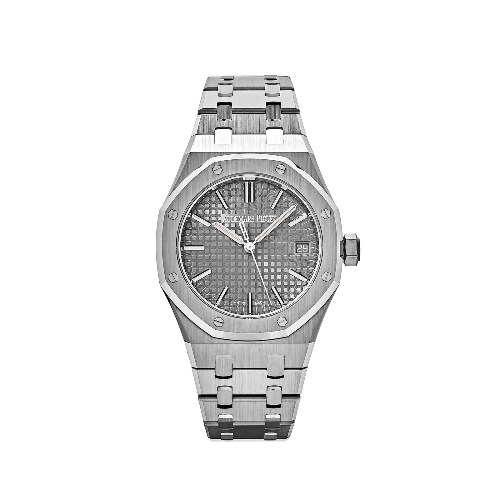 Audemars P1g*et Royal Oak  15550ST.OO.1356ST.03 Selfwinding ‘50th Anniversary’ Stainless Steel Grey Dial (2022)