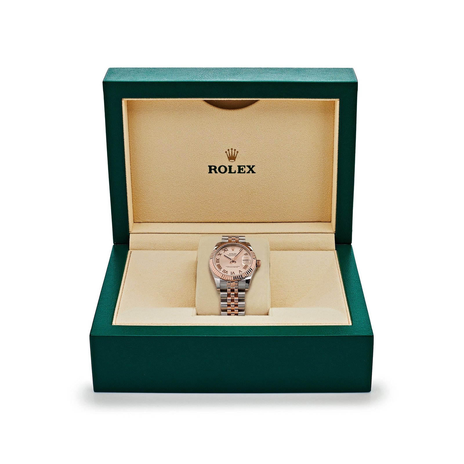 R01ex Datejust 31 178271 ‘Ladies’ Rose Gold Stainless Steel Sundust Dial