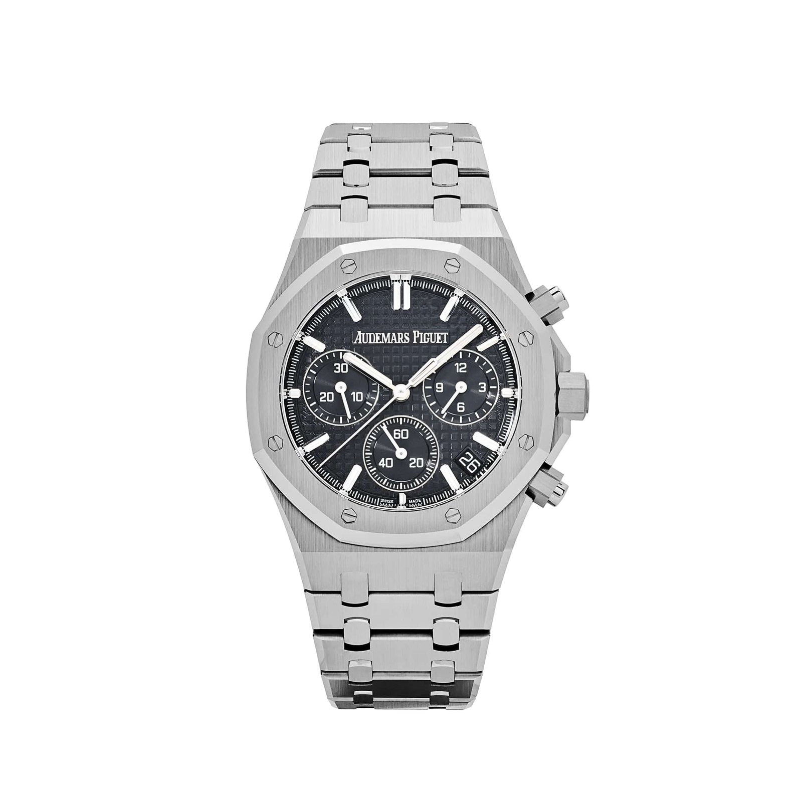 Audemars P1g*et Royal Oak 26240ST.OO.1320ST.02 Selfwinding Chronograph ’50th Anniversary’ Stainless Steel Black Dial