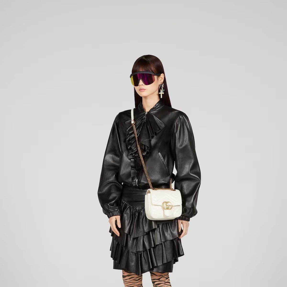 Gvc*1 MARMONT MINI SHOULDER BAG (White)