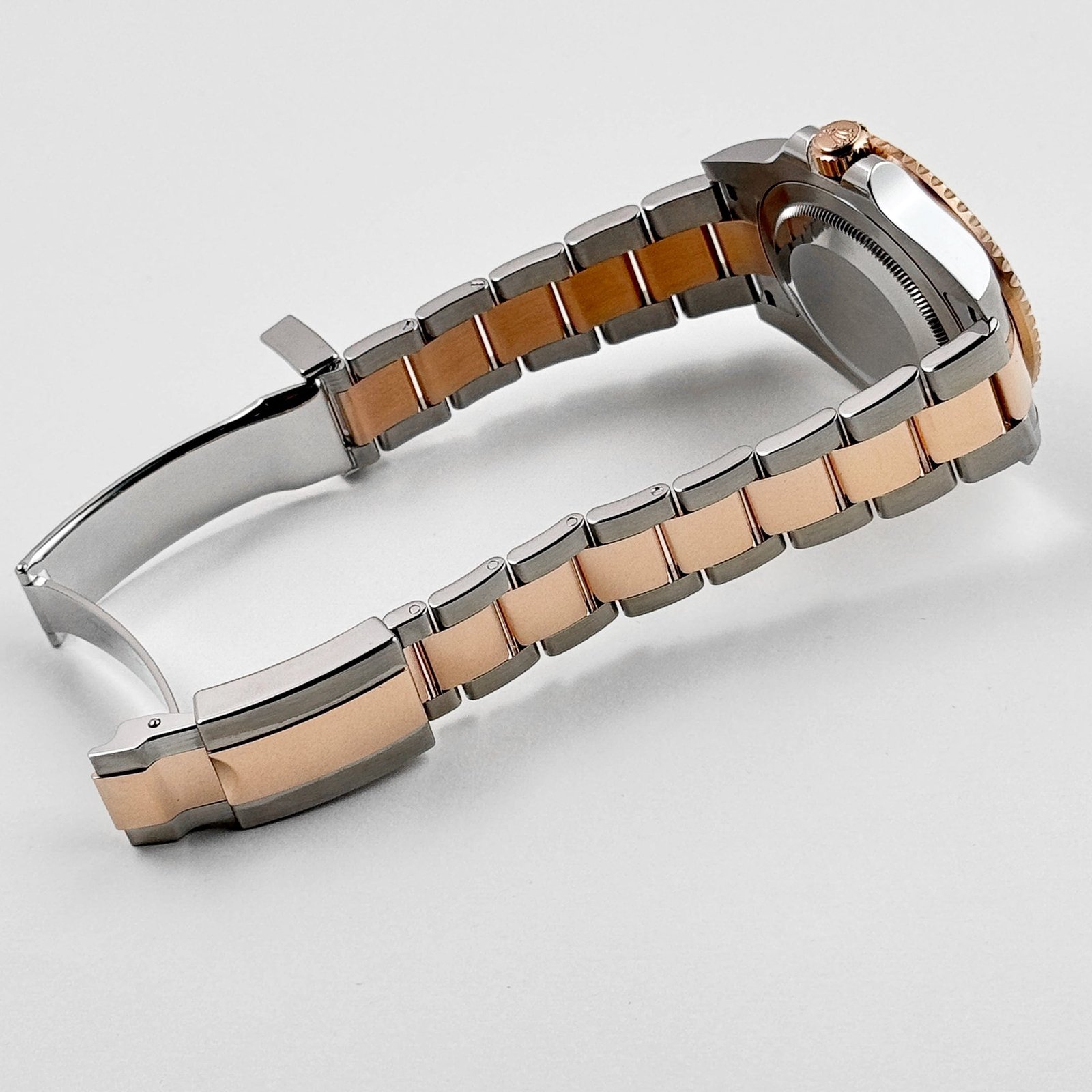 R01ex GMT-Master II 126711CHNR ‘Root Beer’ Rose Gold Stainless Black Dial (2020)