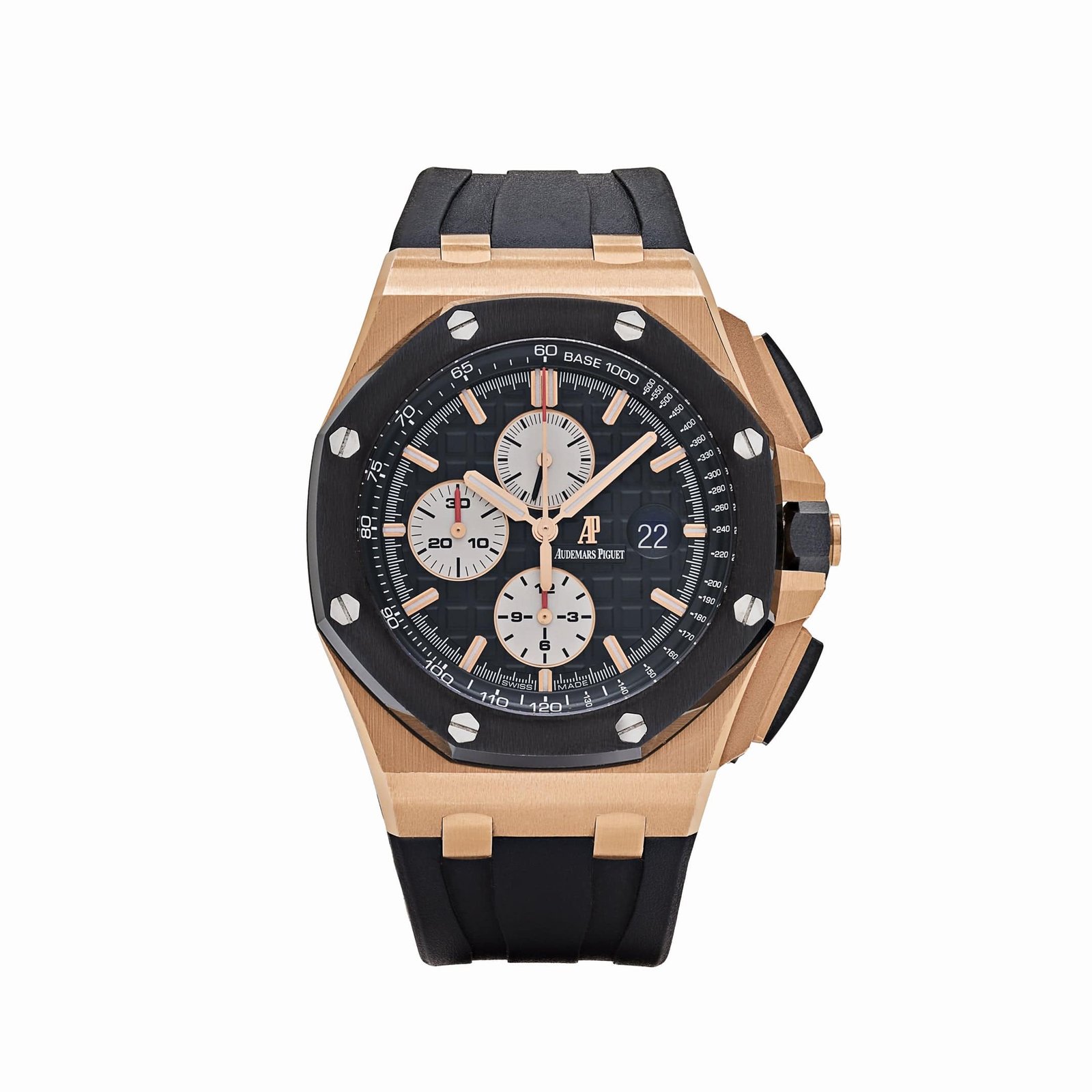 Audemars P1g*et Royal Oak Offshore Chronograph 26401RO.OO.A002CA.01 Rose Gold Black Dial