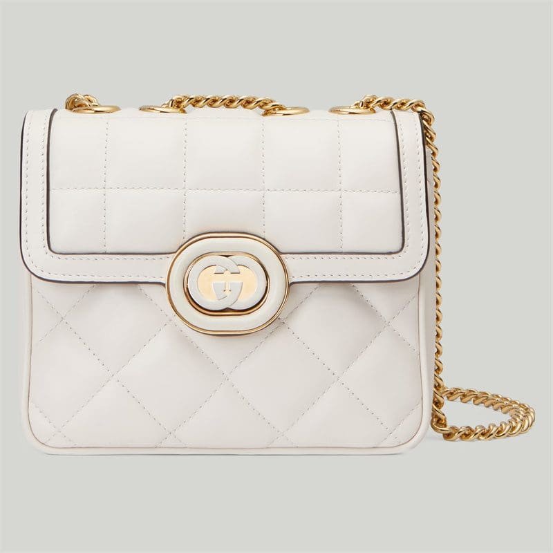 Gvc*1 DECO MINI SHOULDER BAG White