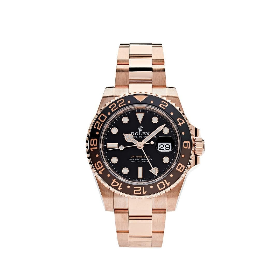 R01ex GMT-Master II 126715CHNR ‘Root Beer’ Rose Gold Black Dial (2020)
