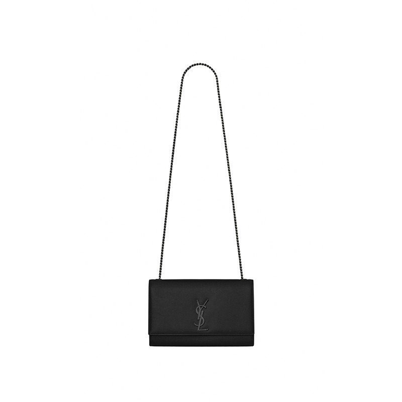 Sa1nt Lau*nt Kate Medium In Grain De Poudre Embossed Leather