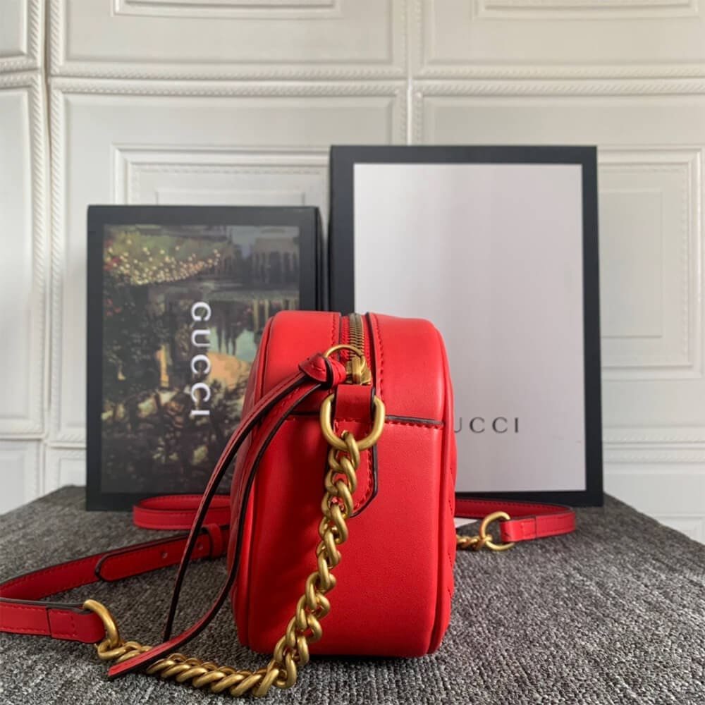 Gvc*1 Marmont small matelasse shoulder bag