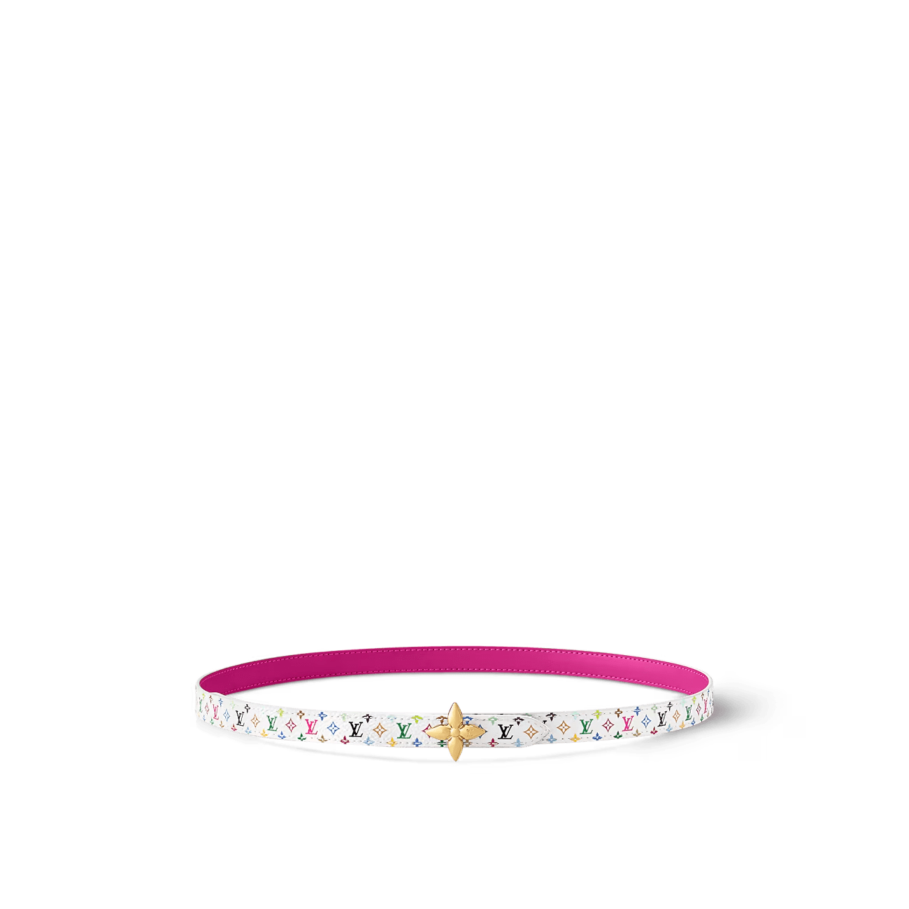 L0vis Vvtt0n M8992Y LV x TM Mini Flowergram 15mm Reversible Belt