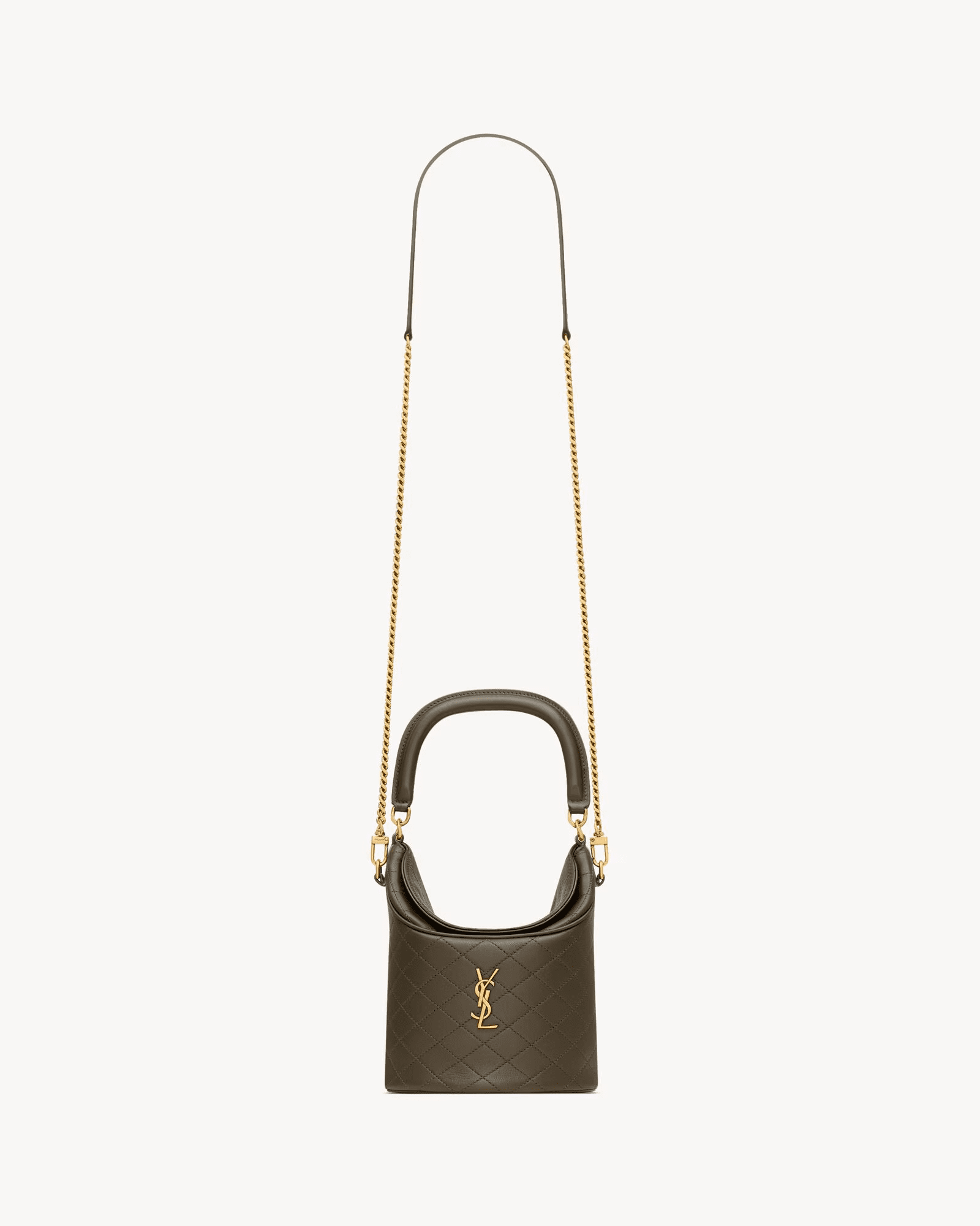 Sa1nt Lau*nt GABY bucket bag in lambskin