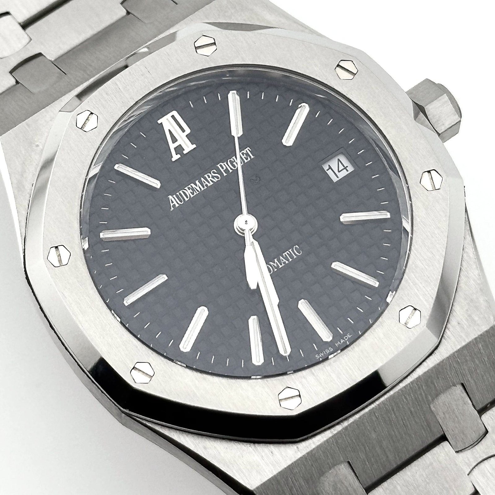 Audemars P1g*et Royal Oak 15300ST.OO.1220ST.03 Selfwinding Stainless Steel Black Dial