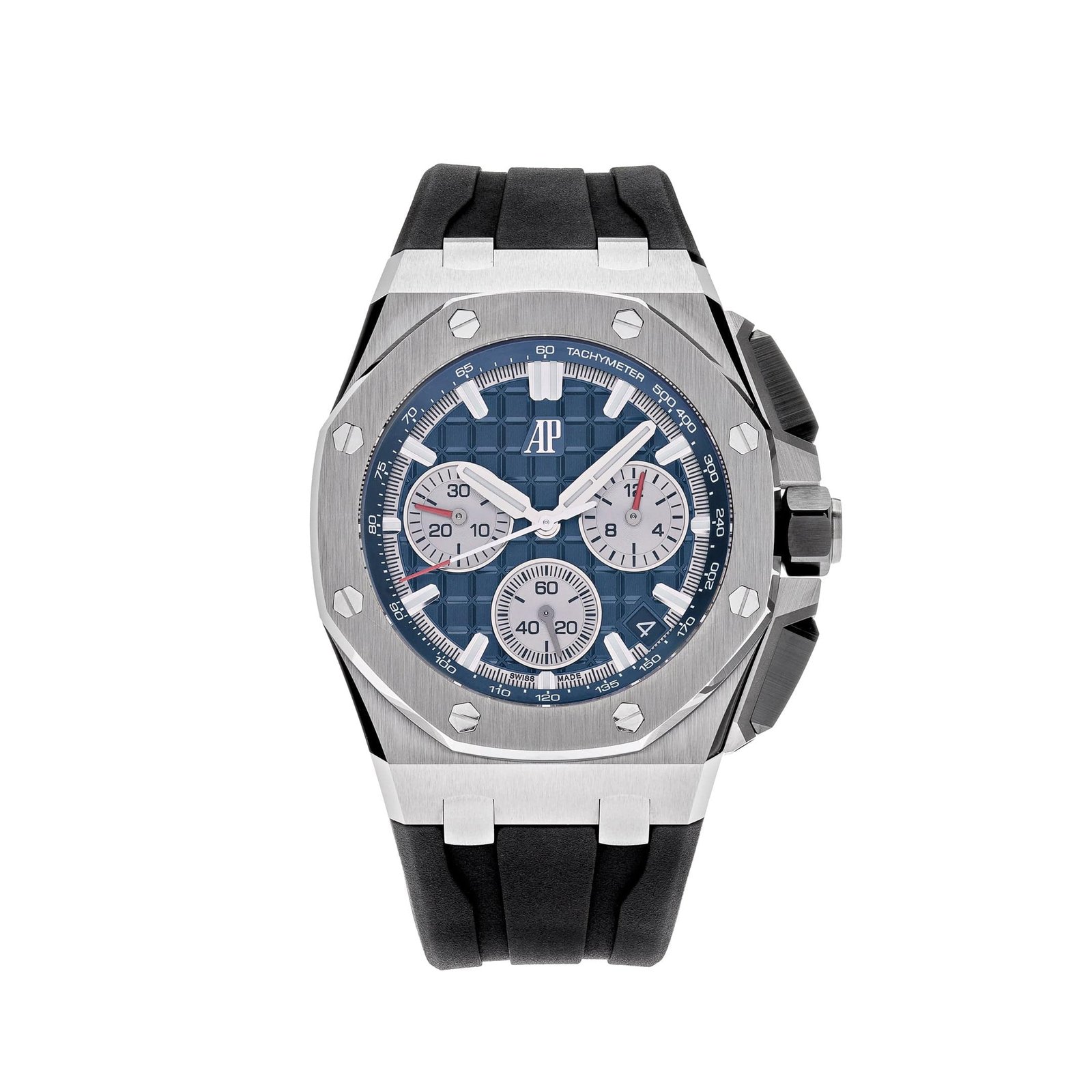 Audemars P1g*et Royal Oak Offshore 26420TI.OO.A027CA.01 Chronograph Titanium Blue Dial