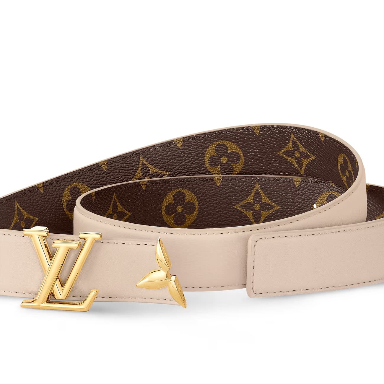 L0vis Vvtt0n M8233U Pretty LV 30mm Reversible Belt