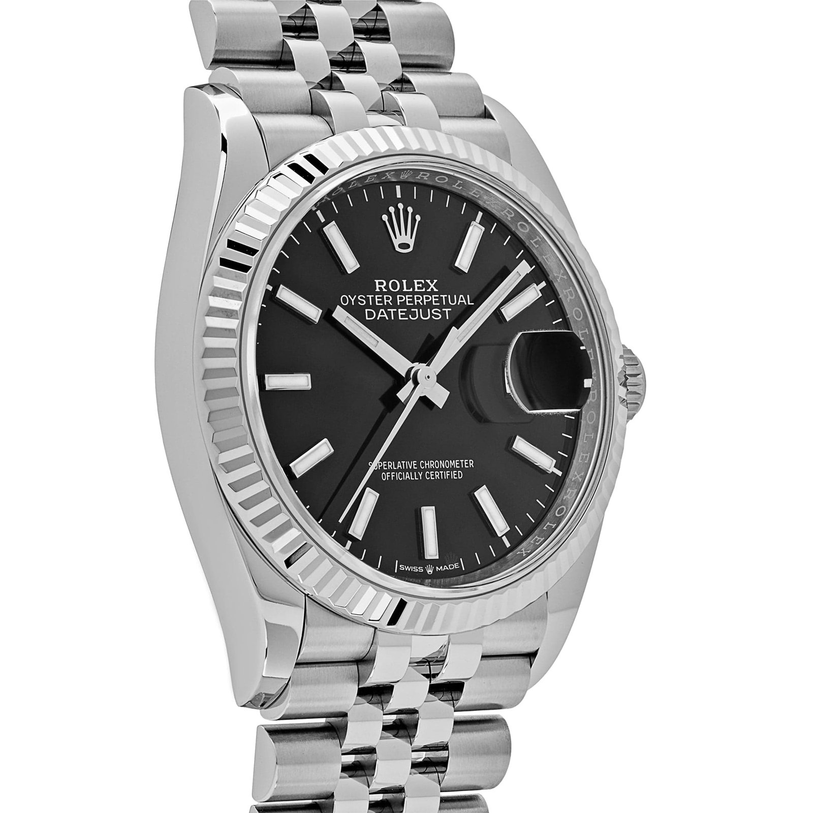 R01ex Datejust 36 126234 Stainless Steel Black Dial Jubilee (2024)