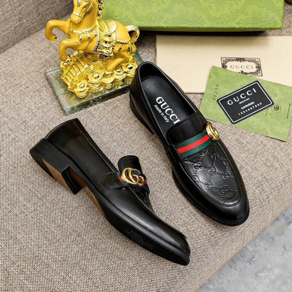 Gvc*1 Mens Leather Loafers