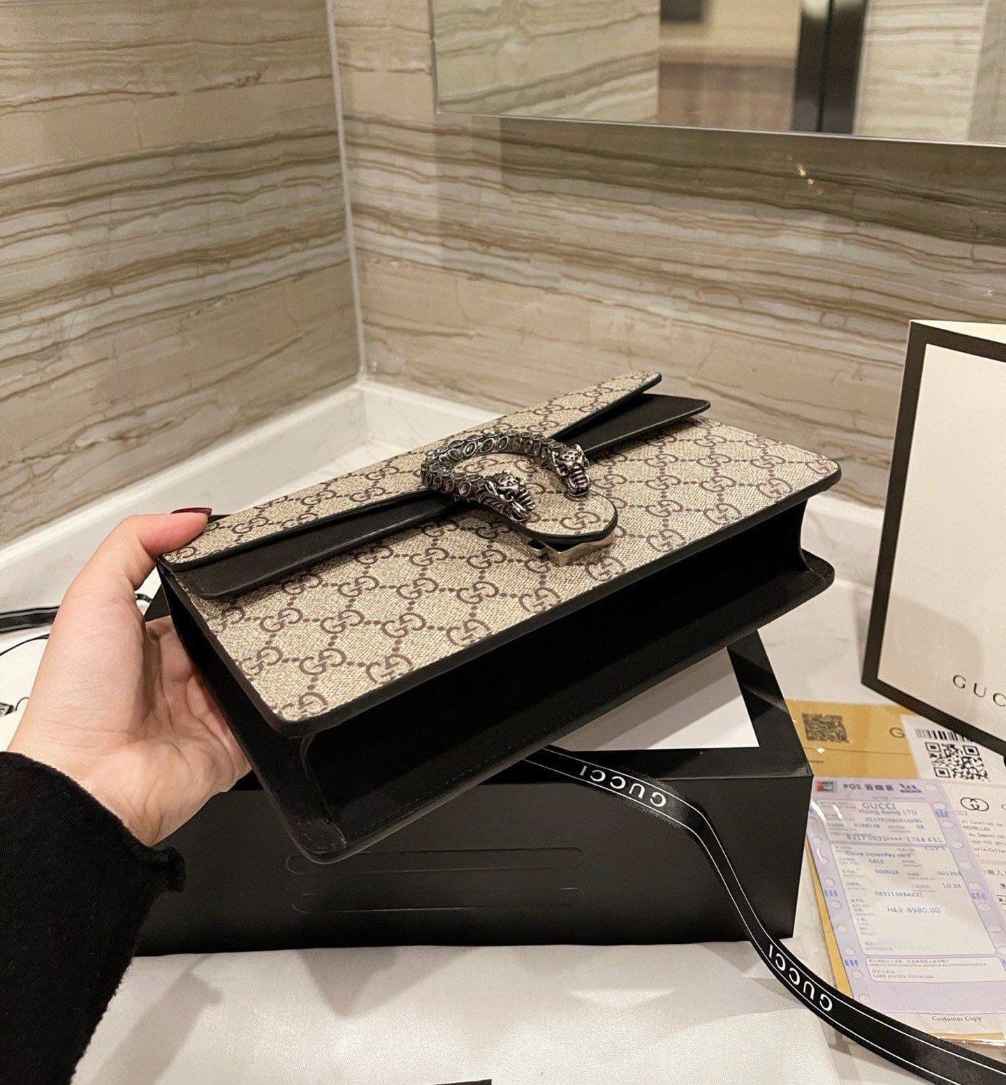 Gvc*1 DIONYSUS GG MEDIUM SHOULDER BAG