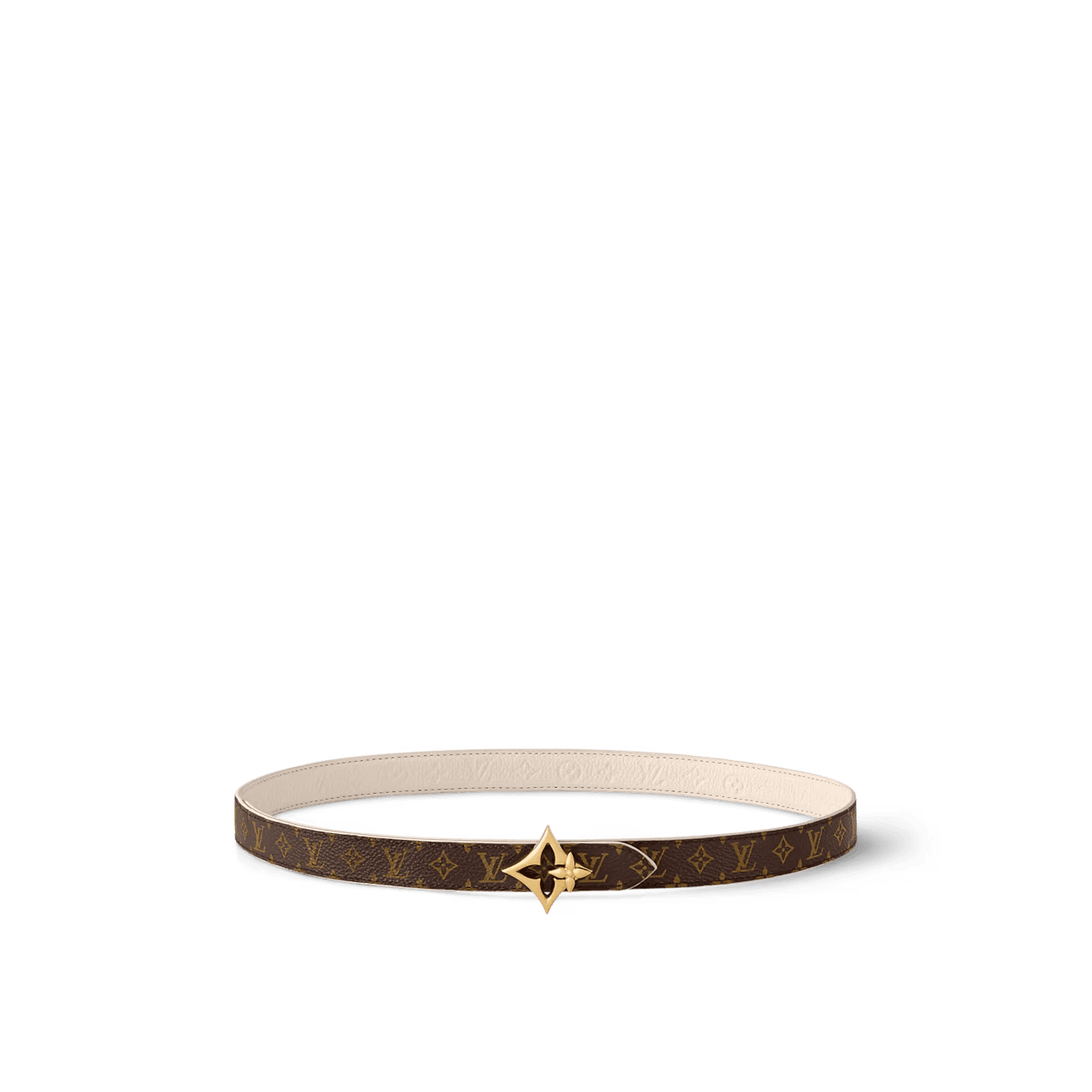 L0vis Vvtt0n M4195V LV Flowergram 20mm Reversible Belt