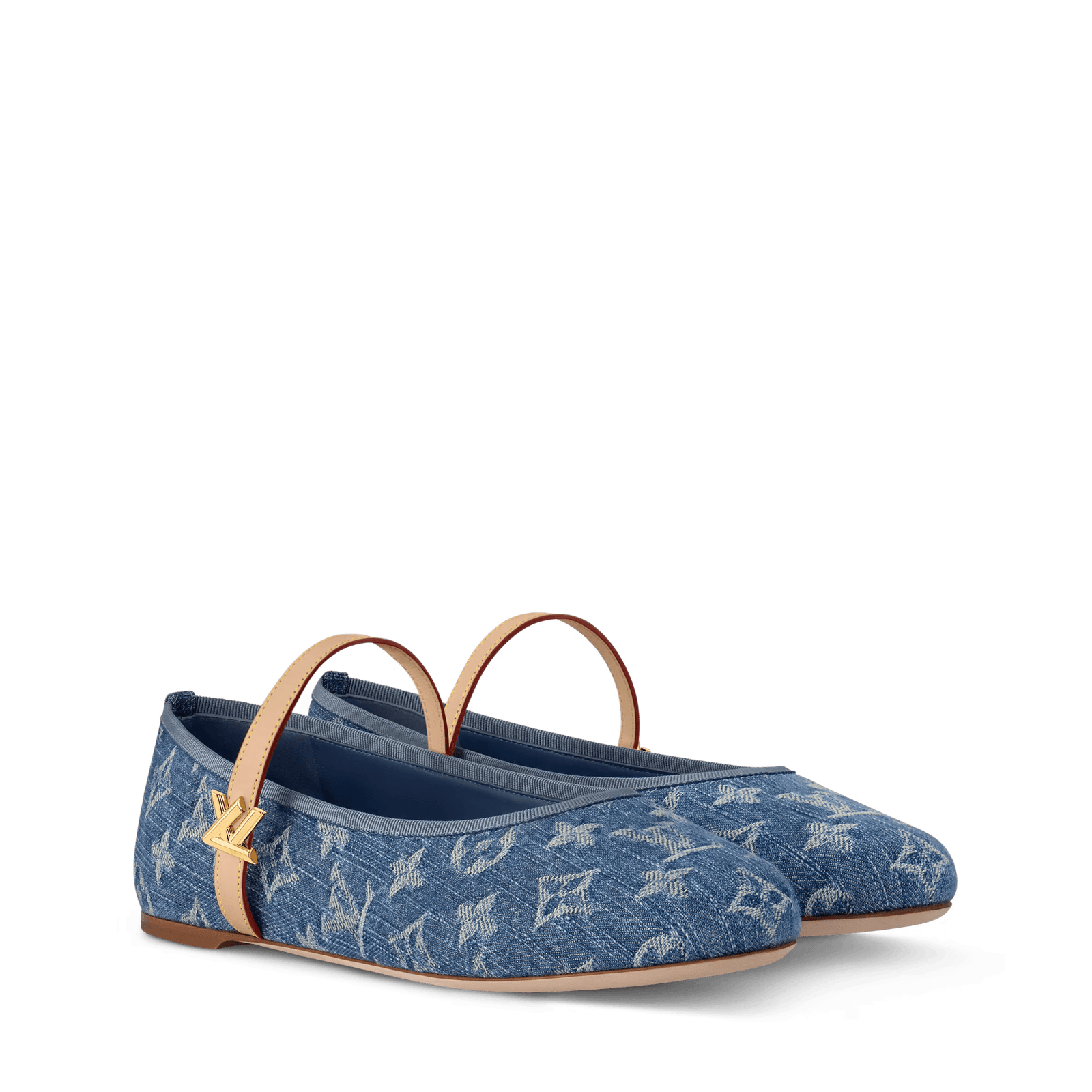 L0vis Vvtt0n 1ADIBP Romy Flat Ballerina