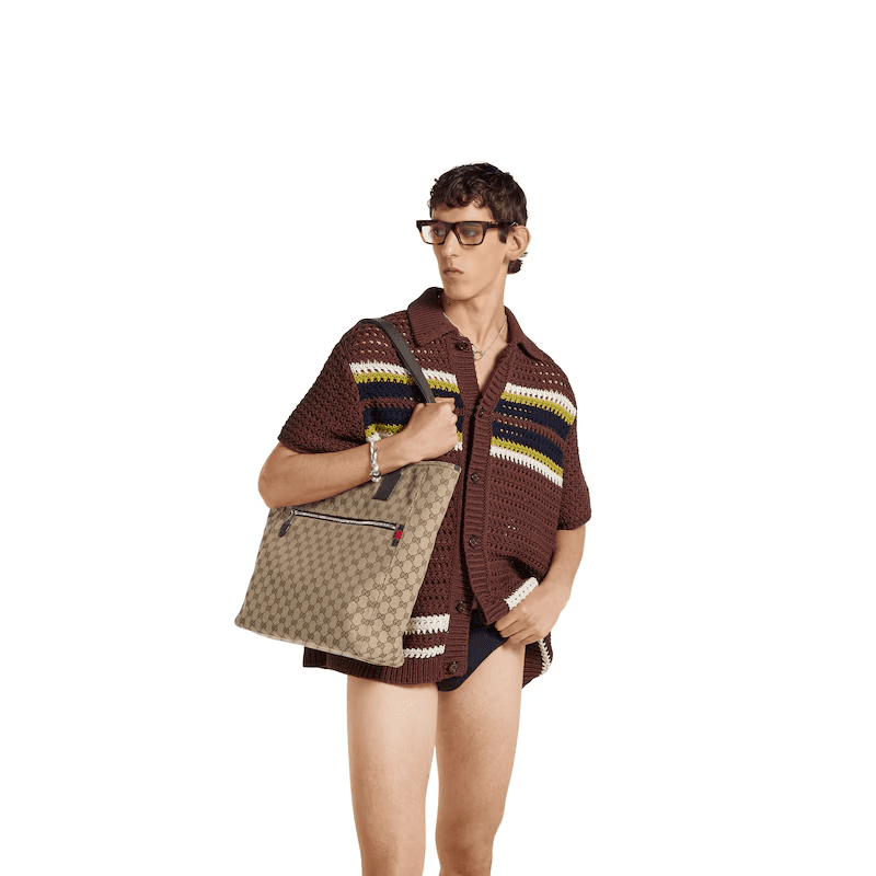 Gvc*1 CANVAS MEDIUM TOTE BAG