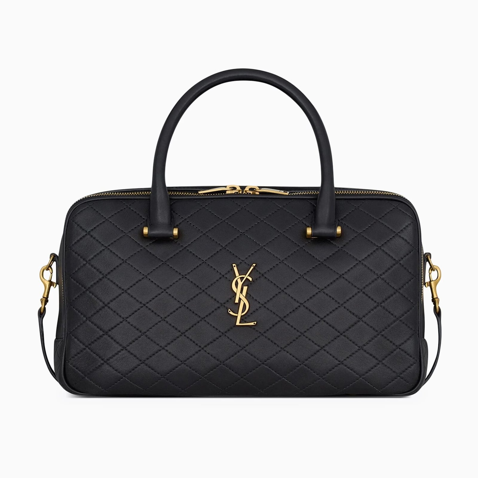 Sa1nt Lau*ntOUT Lyia Duffle Bag in Quilted Lambskin