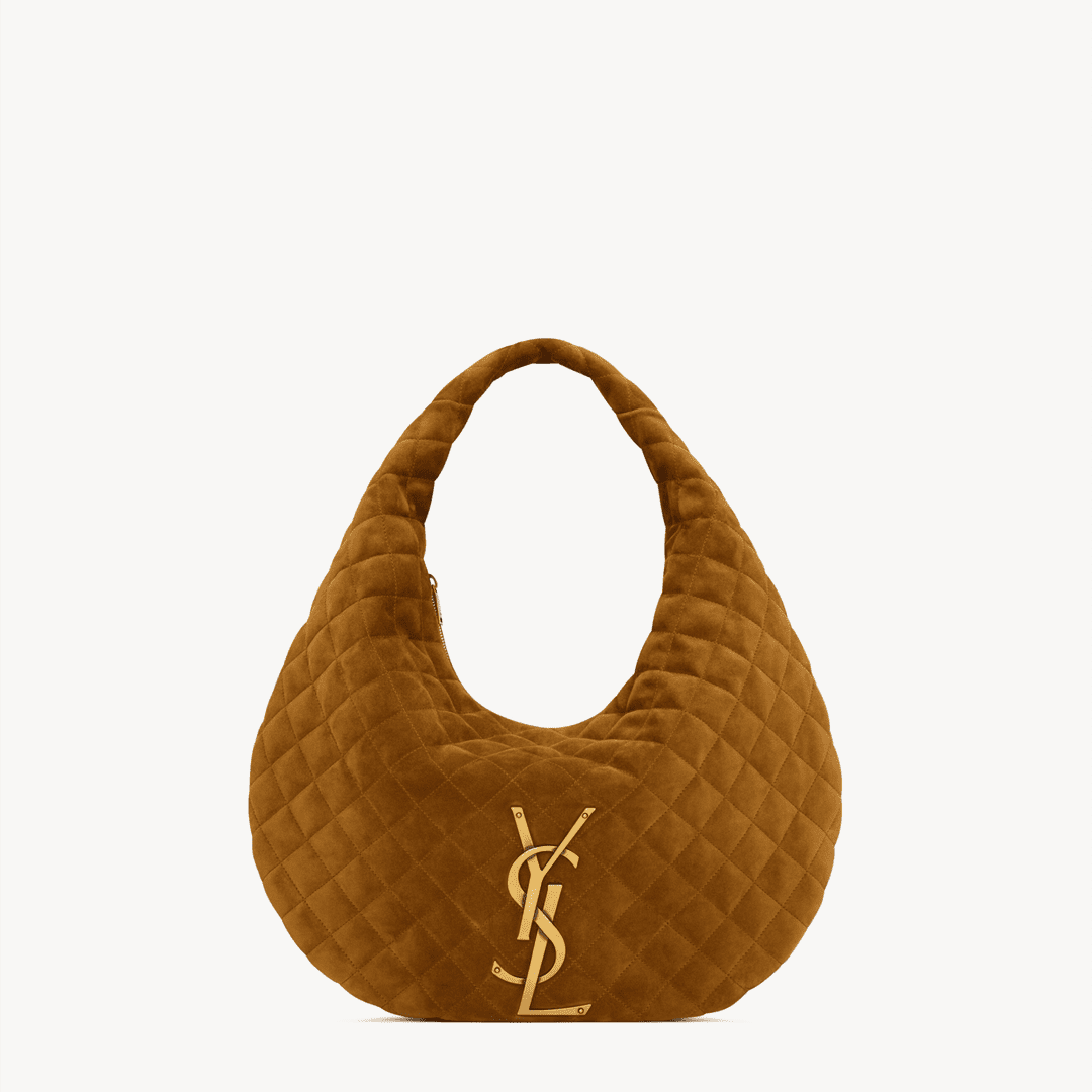 Sa1nt Lau*nt ICARE hobo in quilted suede