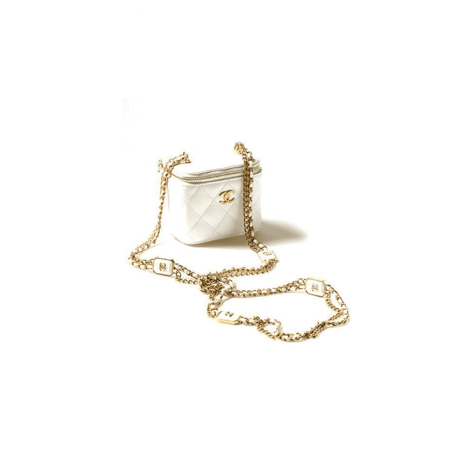 Ch**el SMALL VANITY WITH CHAIN AP2931