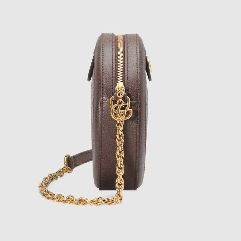 Gvc*1 OPHIDIA MINI GG ROUND SHOULDER BAG