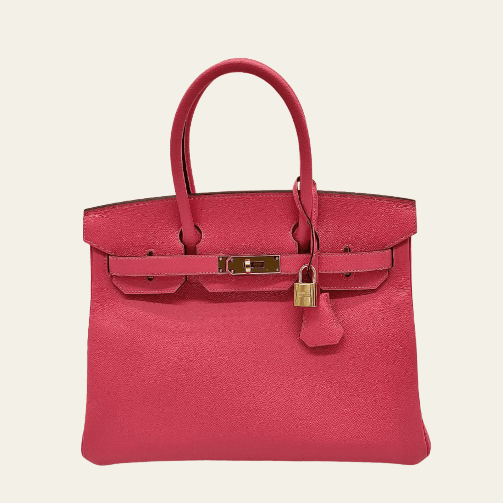 H**me5 Rose Azalee Birkin 30 Epsom Gold Hardware