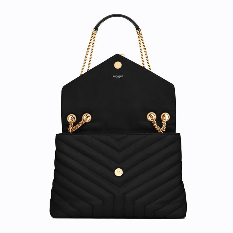 Sa1nt Lau*nt Loulou Medium In Matelasse Y Leather