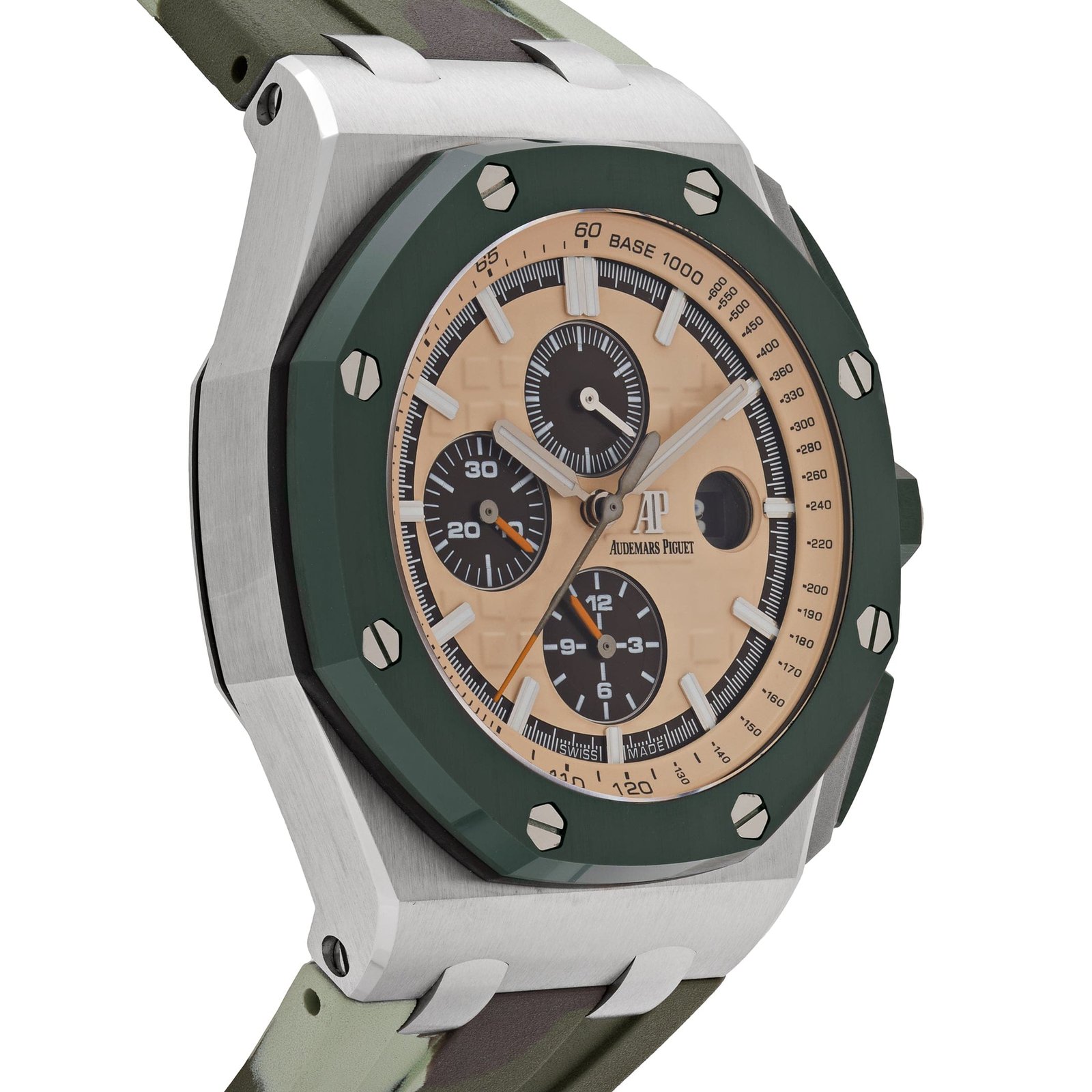 Audemars P1g*et Royal Oak Offshore 26400SO.OO.A054CA.01 Selfwinding Chronograph Champagne Dial