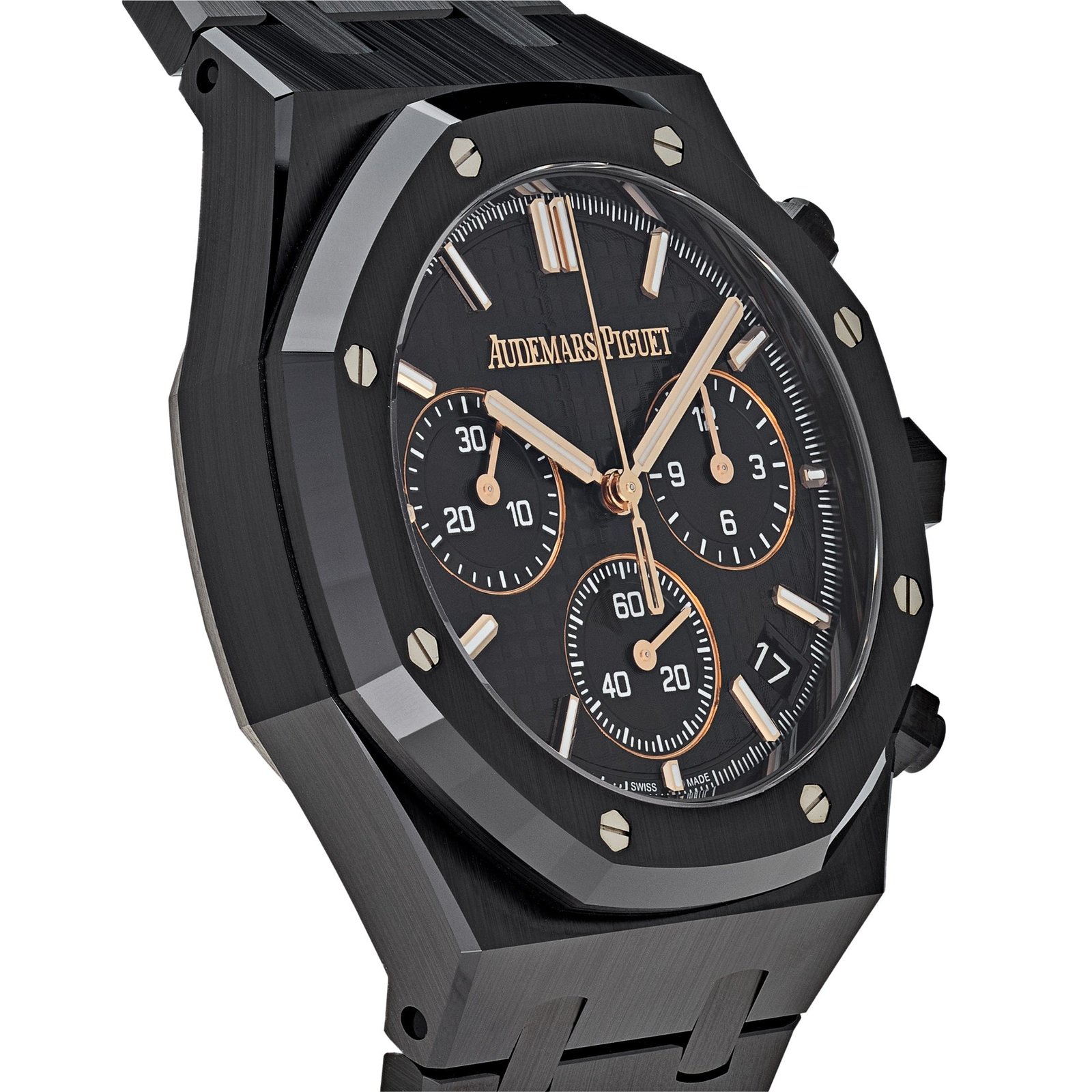 Audemars P1g*et Royal Oak 26240CE.OO.1225CE.01 Selfwinding Chronograph ’50th Anniversary’ Black Ceramic