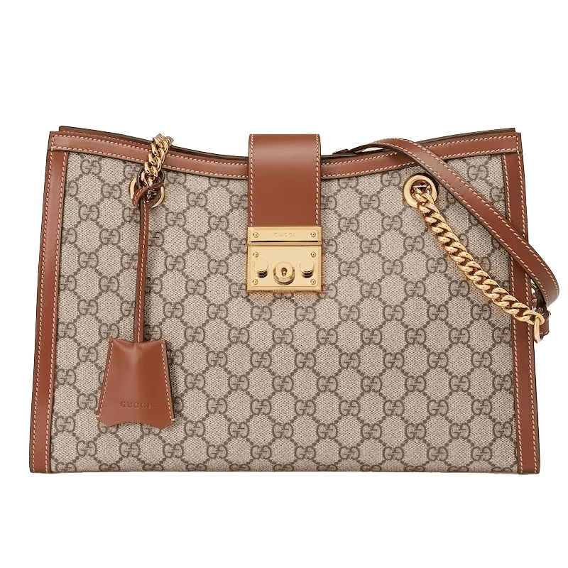 Gvc*1 PADLOCK MEDIUM GG SHOULDER BAG