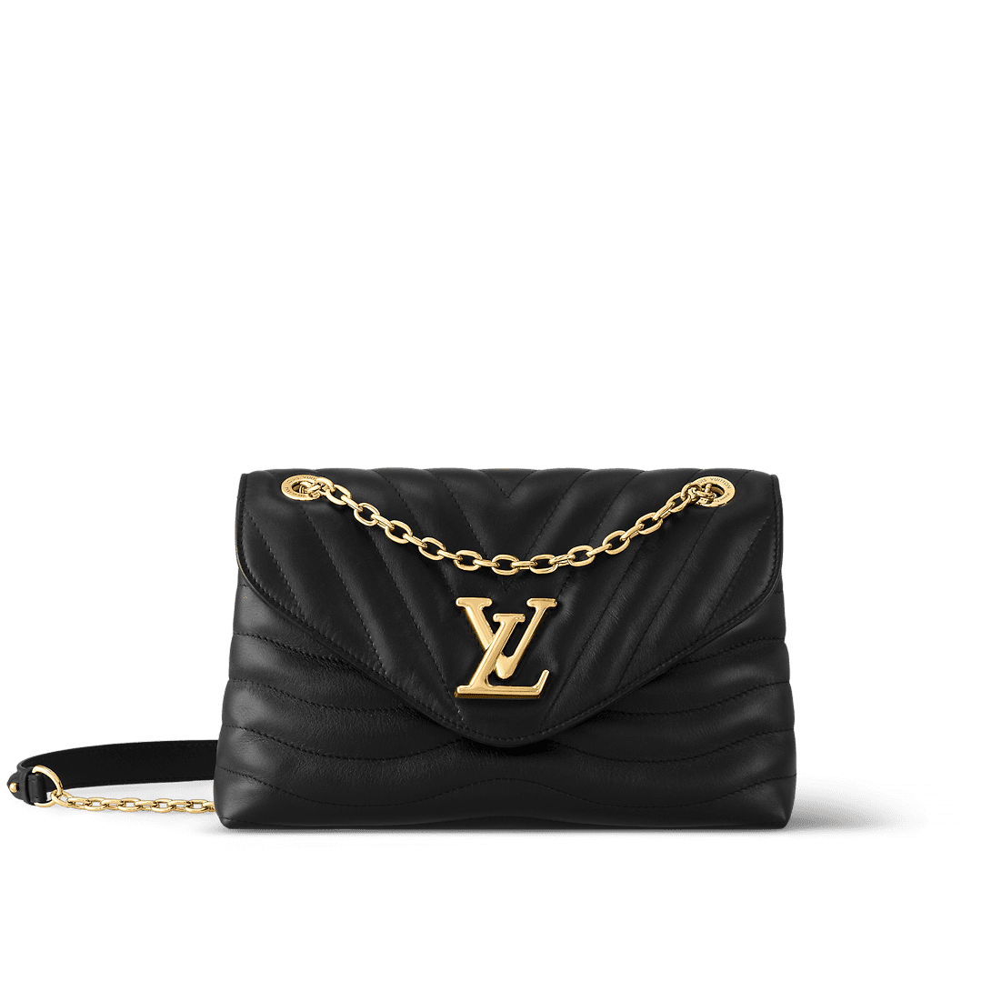 L0vis Vvtt0n M21615 New Wave Chain Bag GM Black