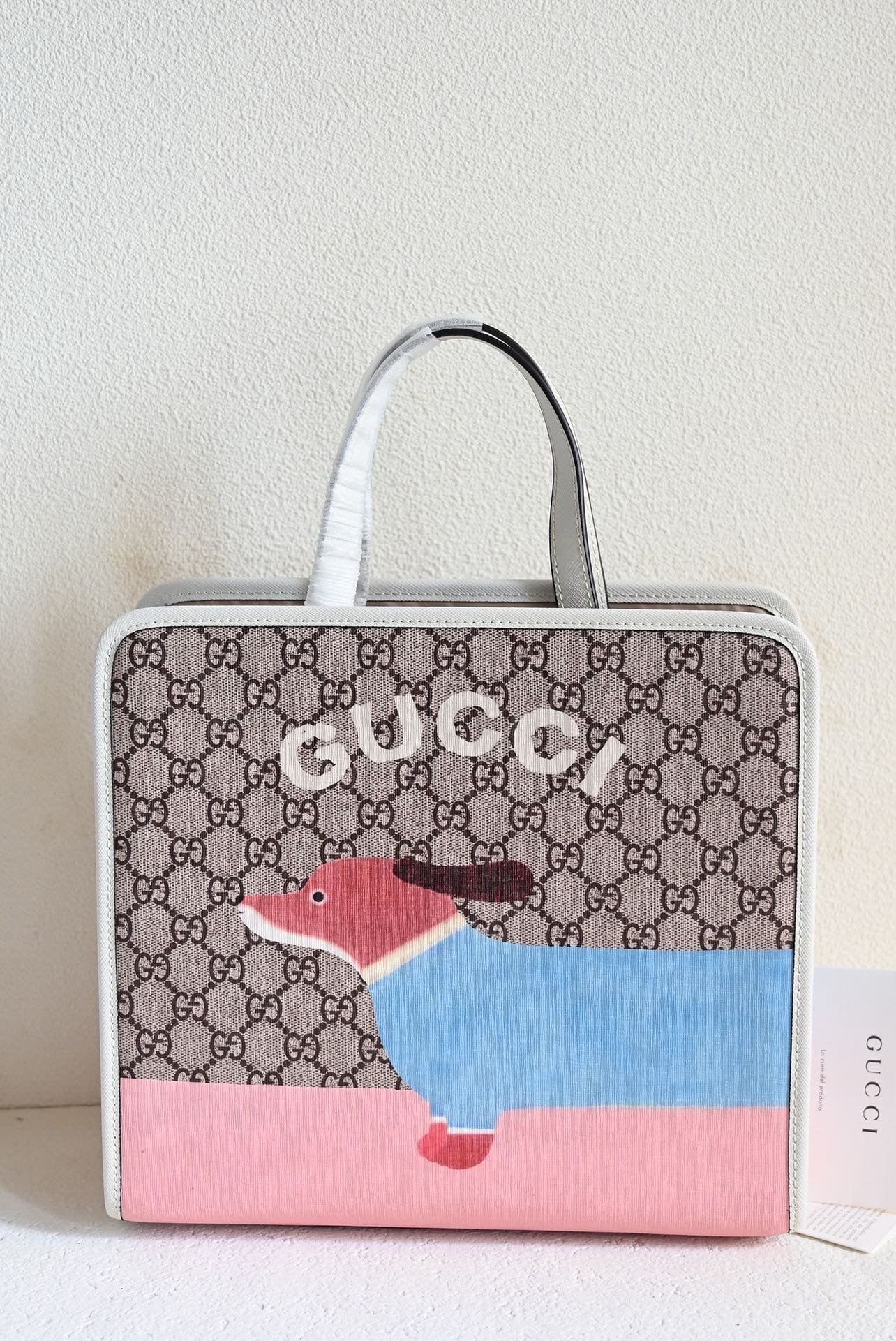 Gvc*1 CHILDREN’S DOG PRINT TOTE BAG
