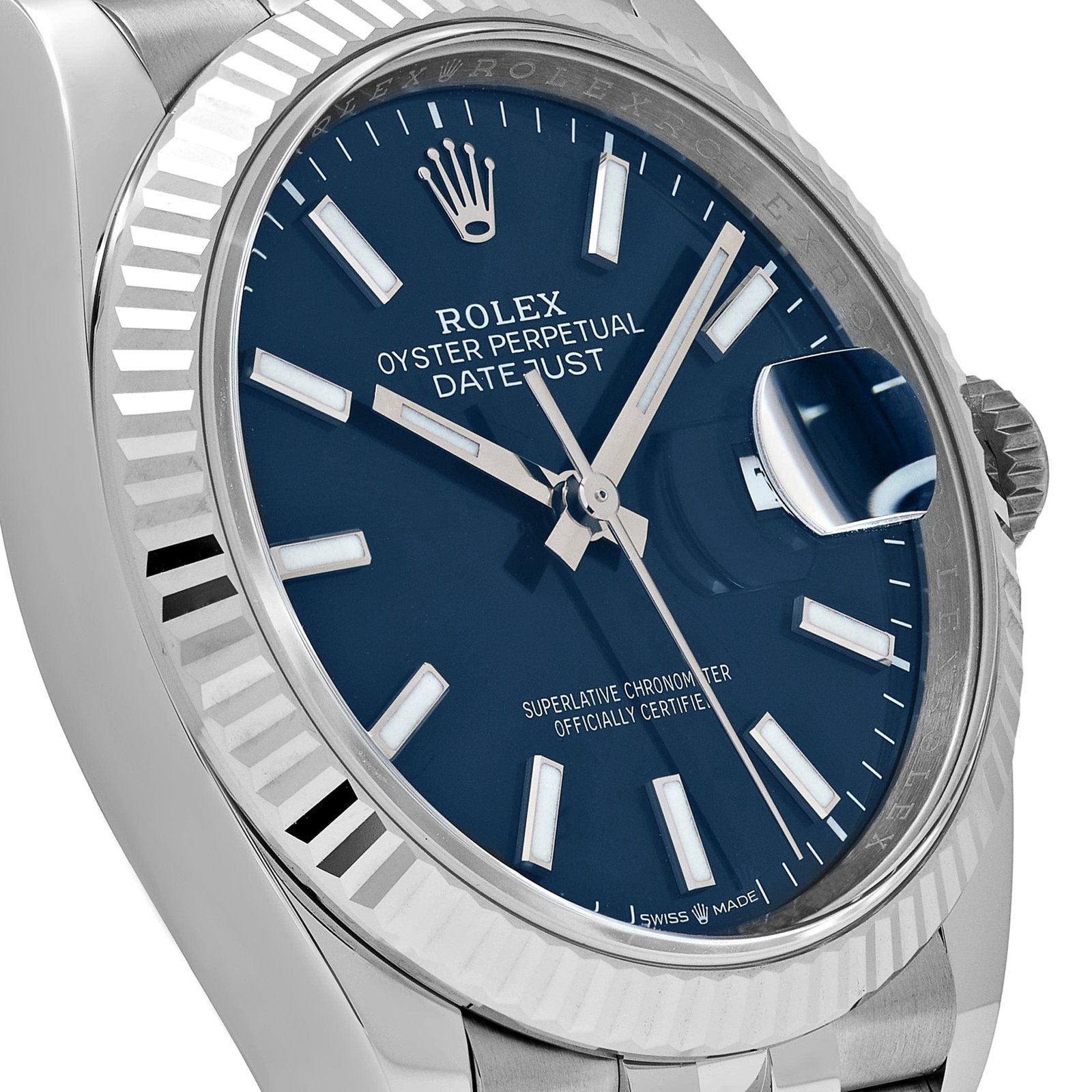 R01ex Datejust 36 126234 Stainless Steel Blue Dial Jubilee (2025)