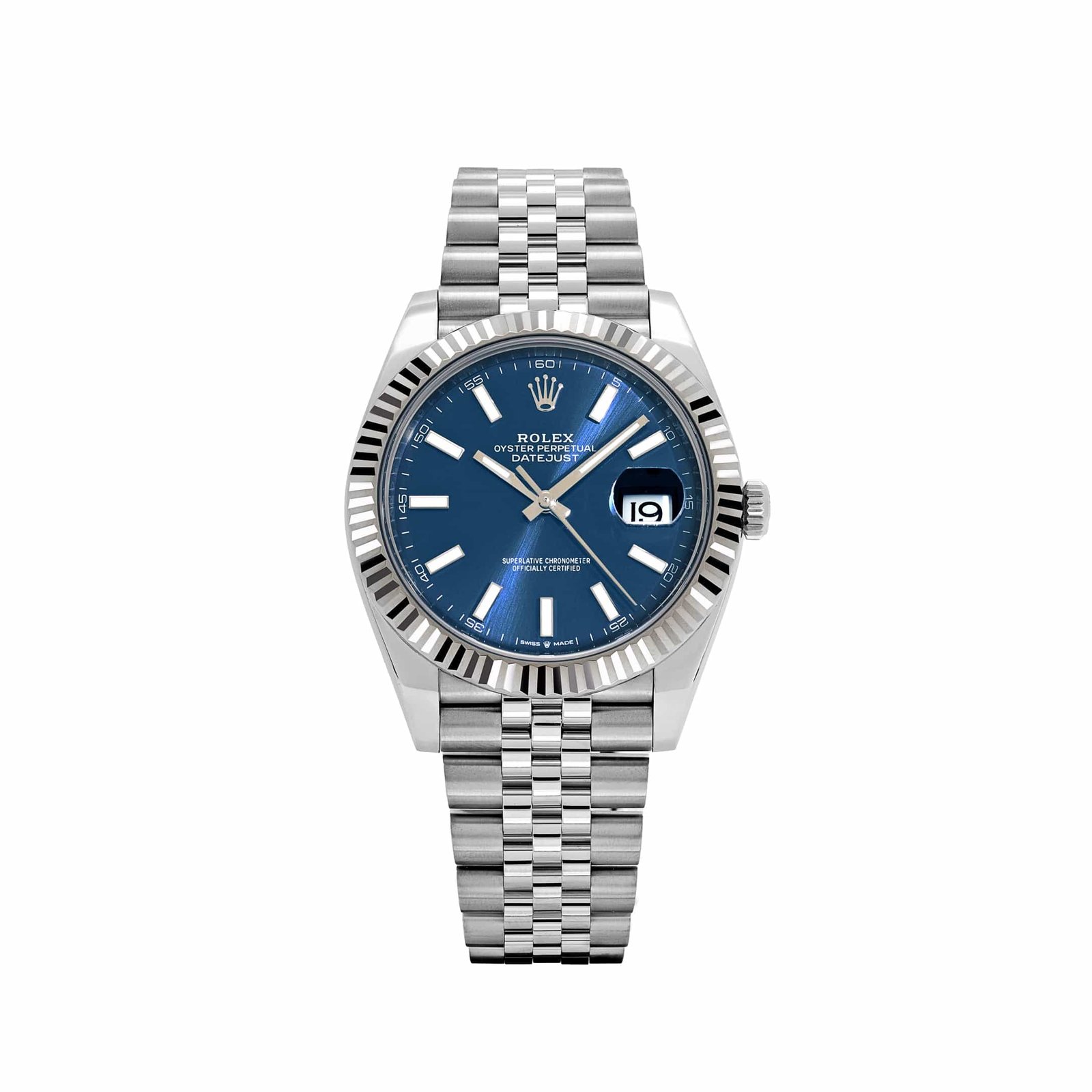 R01ex Datejust 41 126334 Stainless Steel Blue Dial Jubilee (2020)