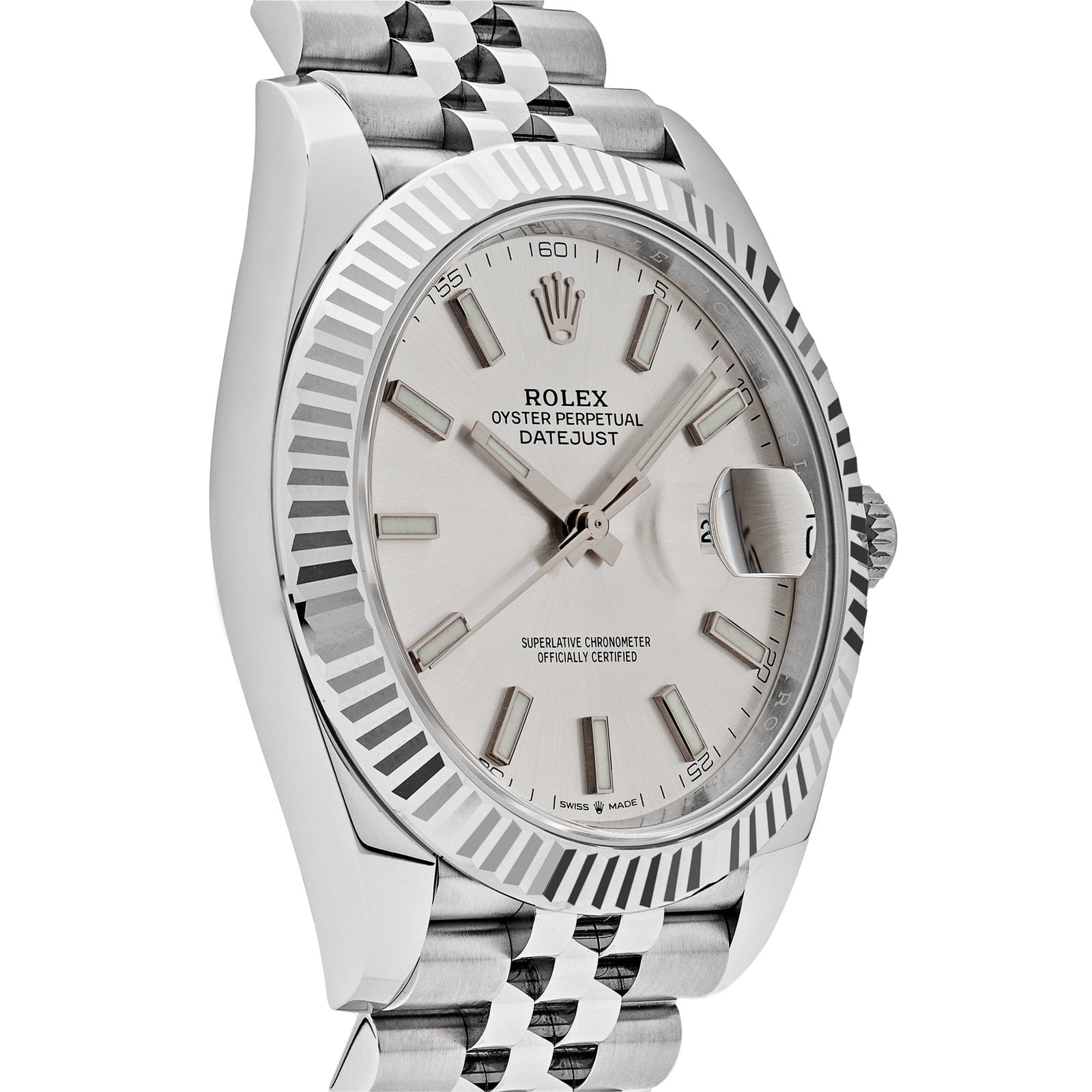 R01ex Datejust 41 126334 Stainless Steel Silver Dial Jubilee (2023)