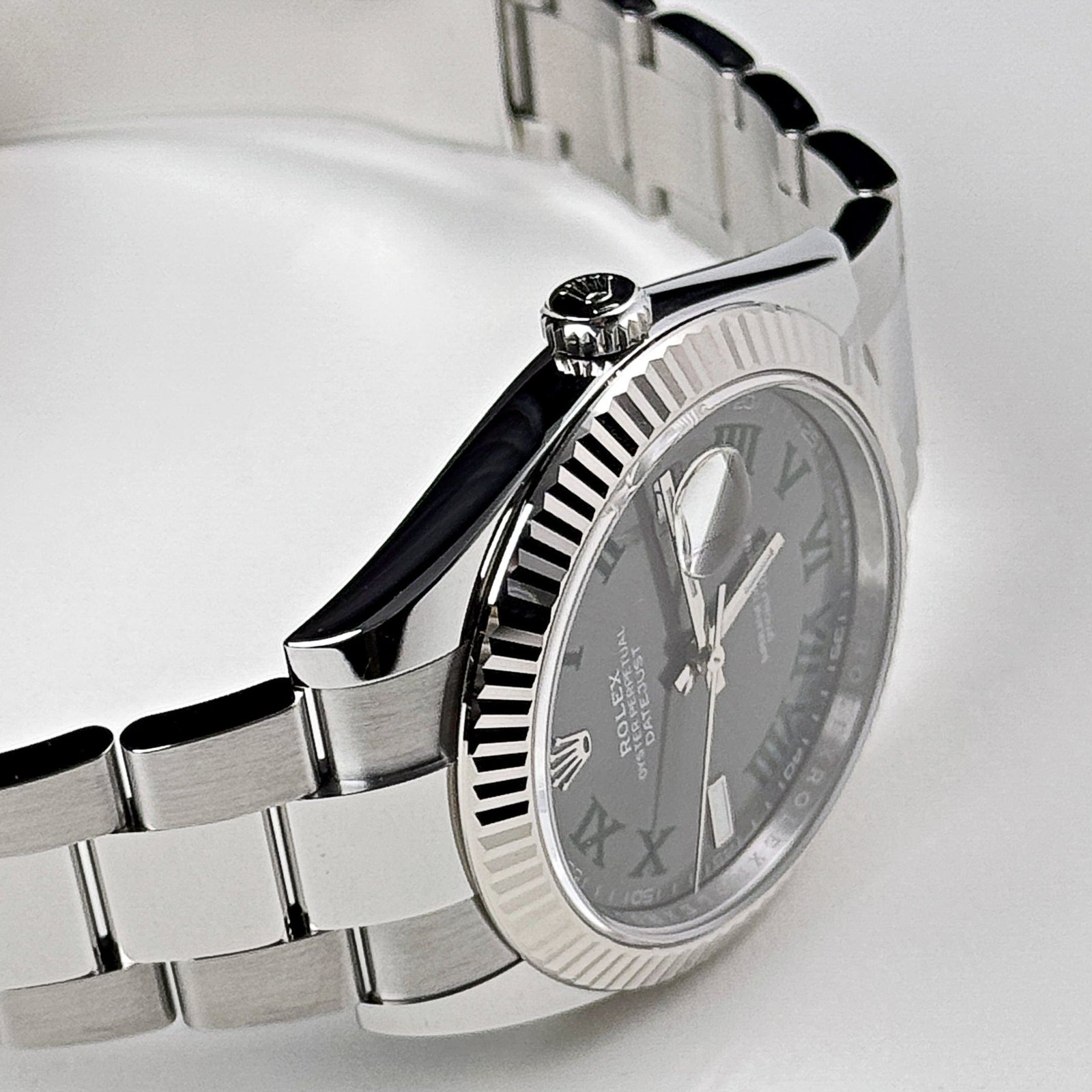 R01ex Datejust 41 126334 ‘Wimbledon’ Stainless Steel Slate Dial Oyster (2024)