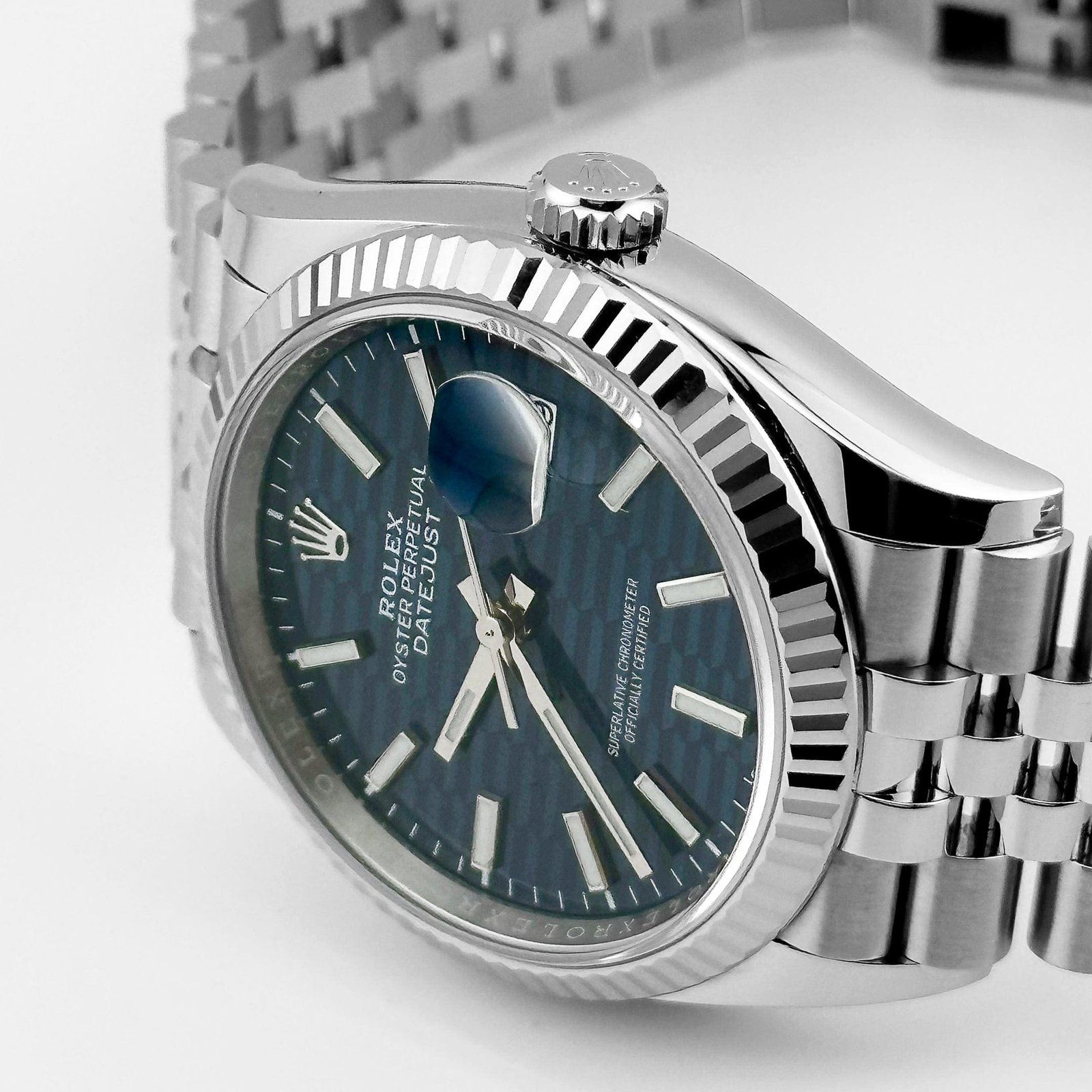 R01ex Datejust 36 126234 Stainless Steel Blue Motif Dial Jubilee (2023)