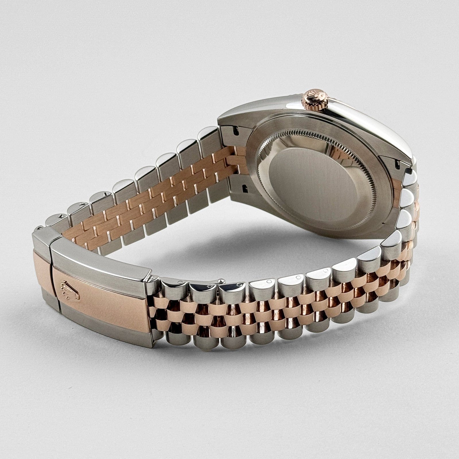 R01ex Datejust 41 126331 Rose Gold Stainless Steel Grey Motif Dial Jubilee (2024)