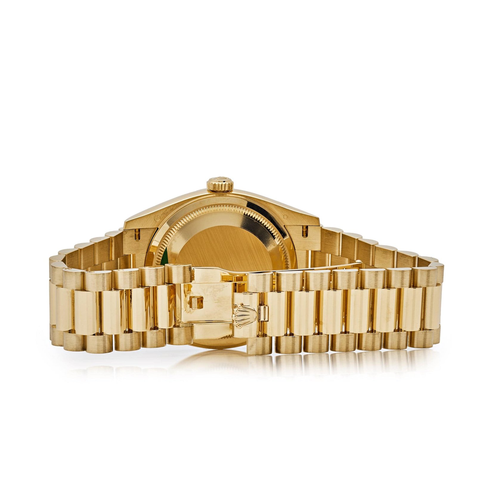 R01ex Day-Date 36 128238 Yellow Gold Champagne Dial