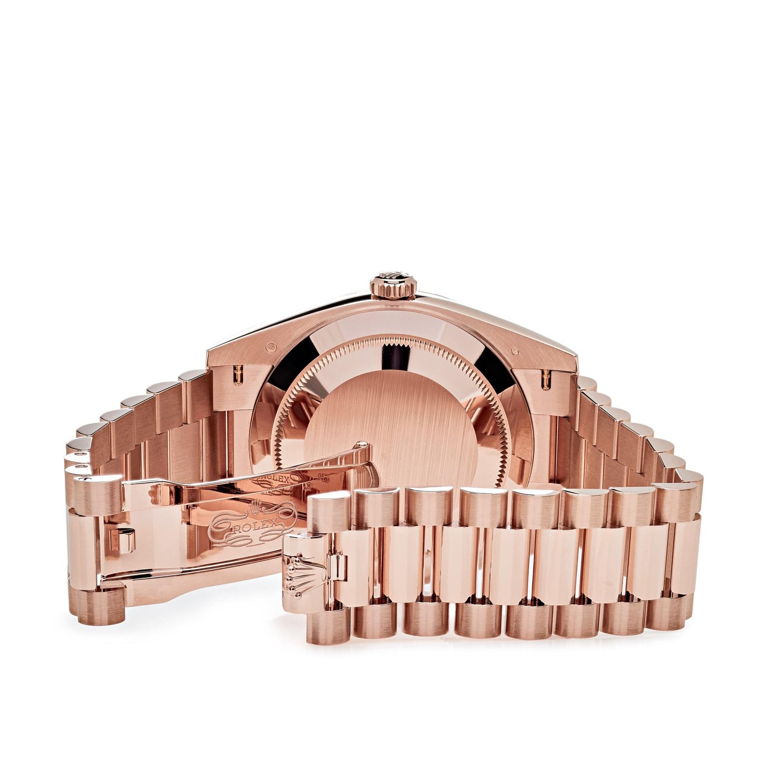R01ex Day-Date 40 228235 Rose Gold Eisenkiesel D1am0nd Dial