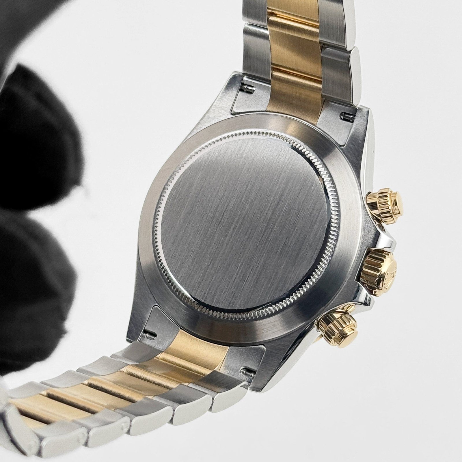 R01ex Daytona 116503 Yellow Gold Stainless Steel Black Dial (2019)