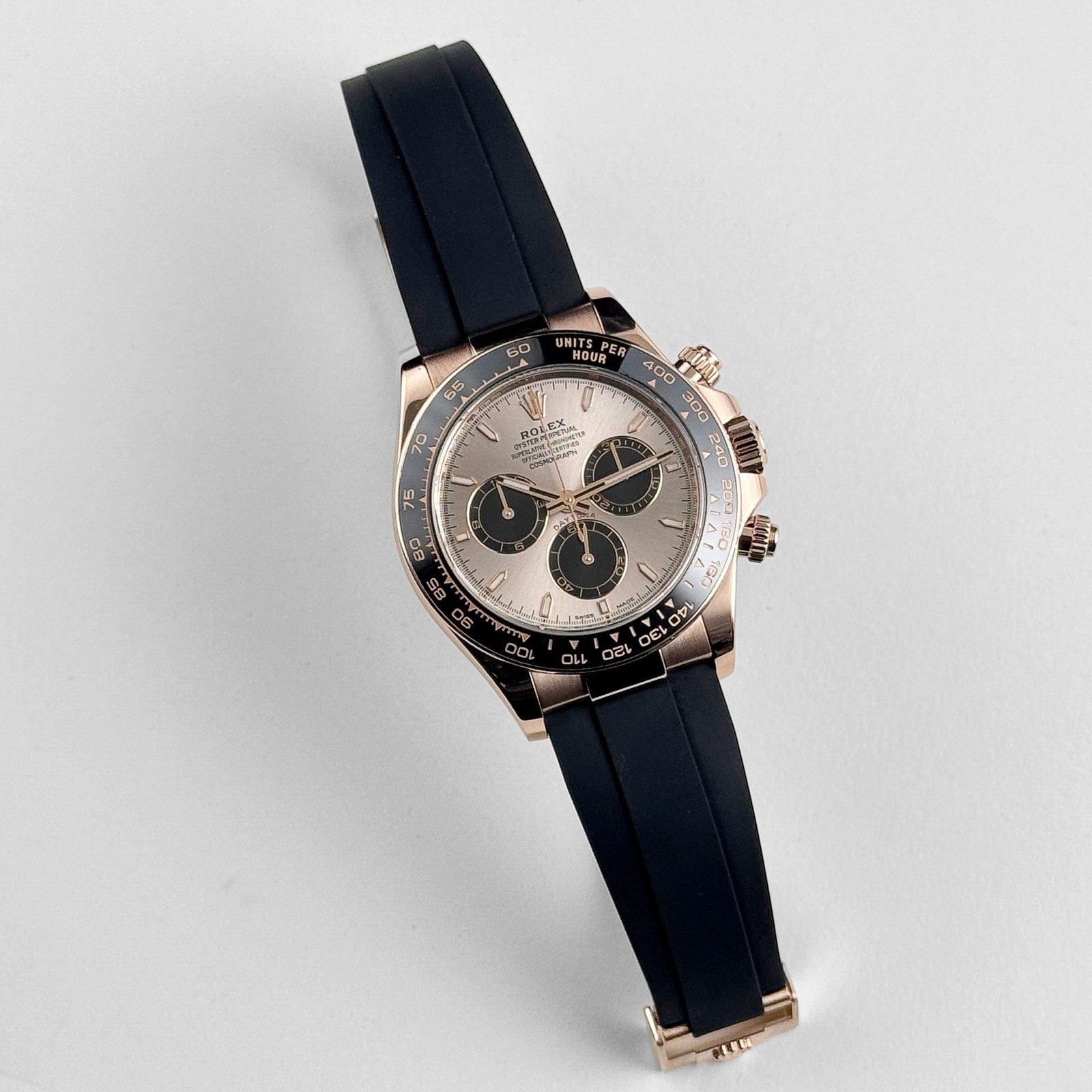 R01ex Daytona 126515LN Rose Gold Sundust Dial (2024)