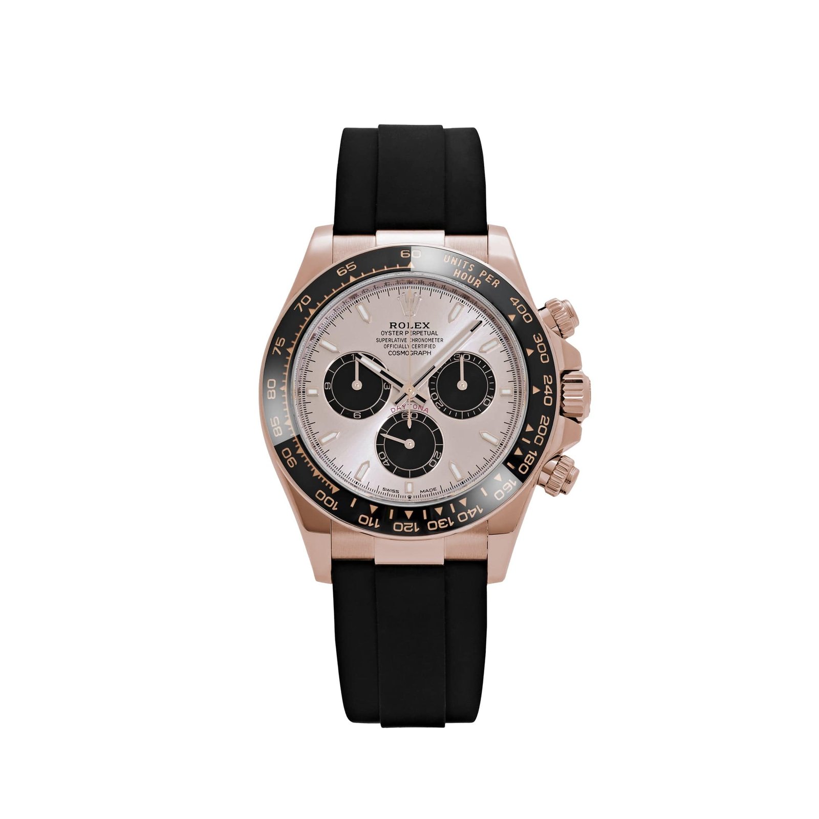 R01ex Daytona 126515LN Rose Gold Sundust Dial (2024)