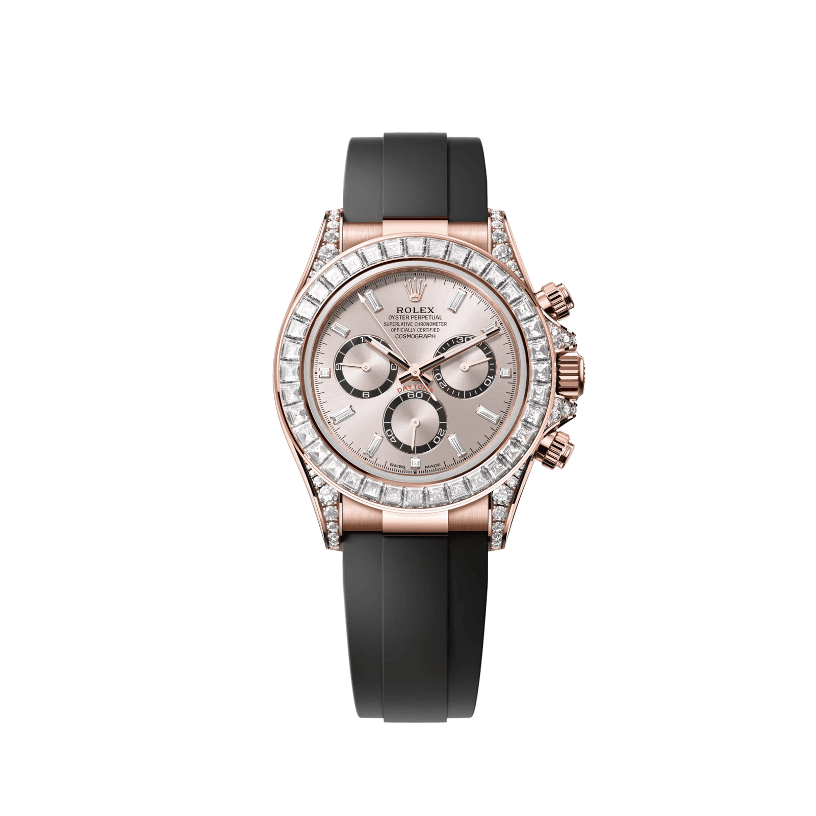 R01ex Daytona 126535TBR Rose Gold Sundust D1am0nd Dial D1am0nd Bezel