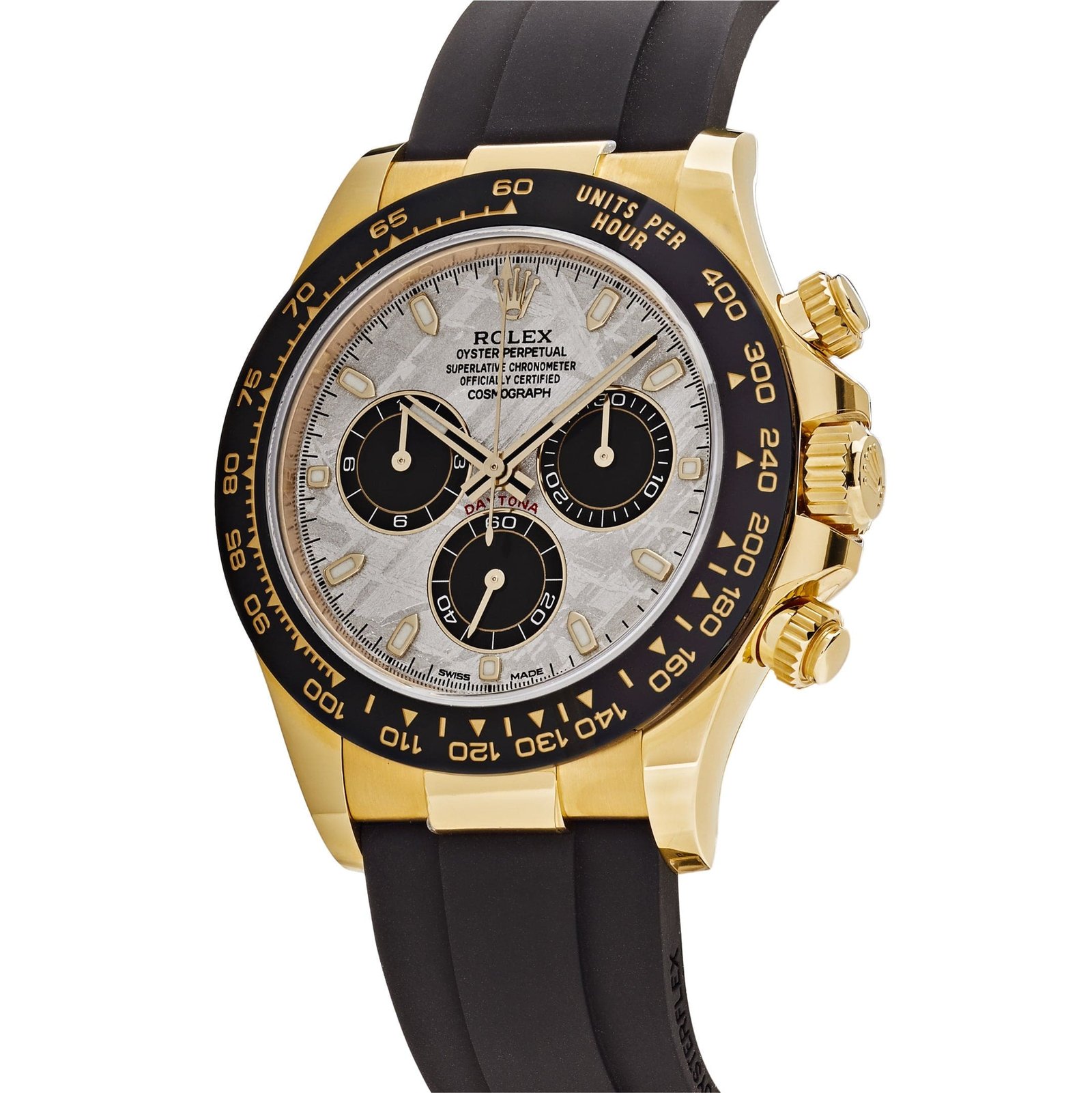 R01ex Daytona 116518LN Yellow Gold Meteorite Dial (2022)